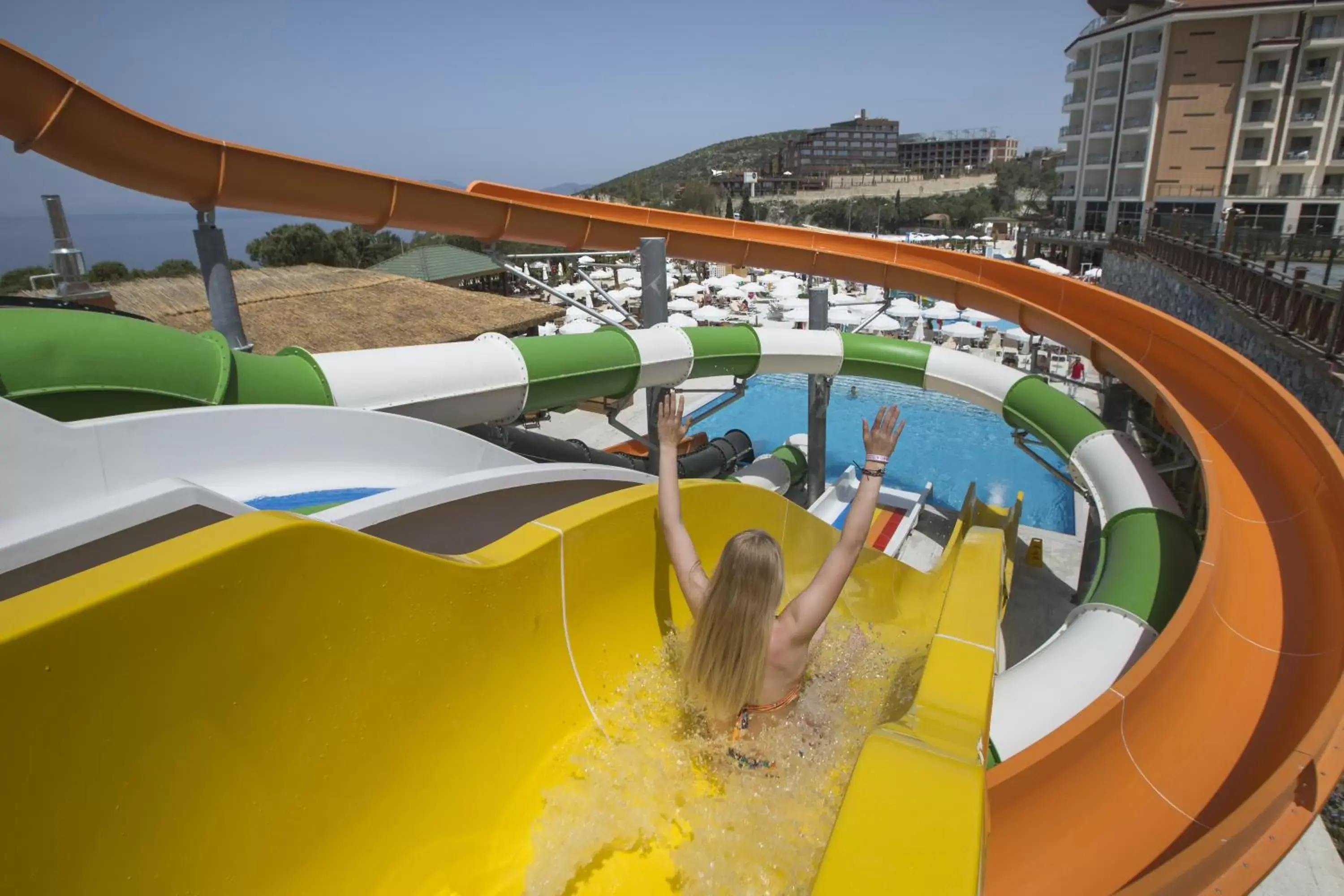 Children play ground, Water Park in Ramada Resort Kusadasi & Golf