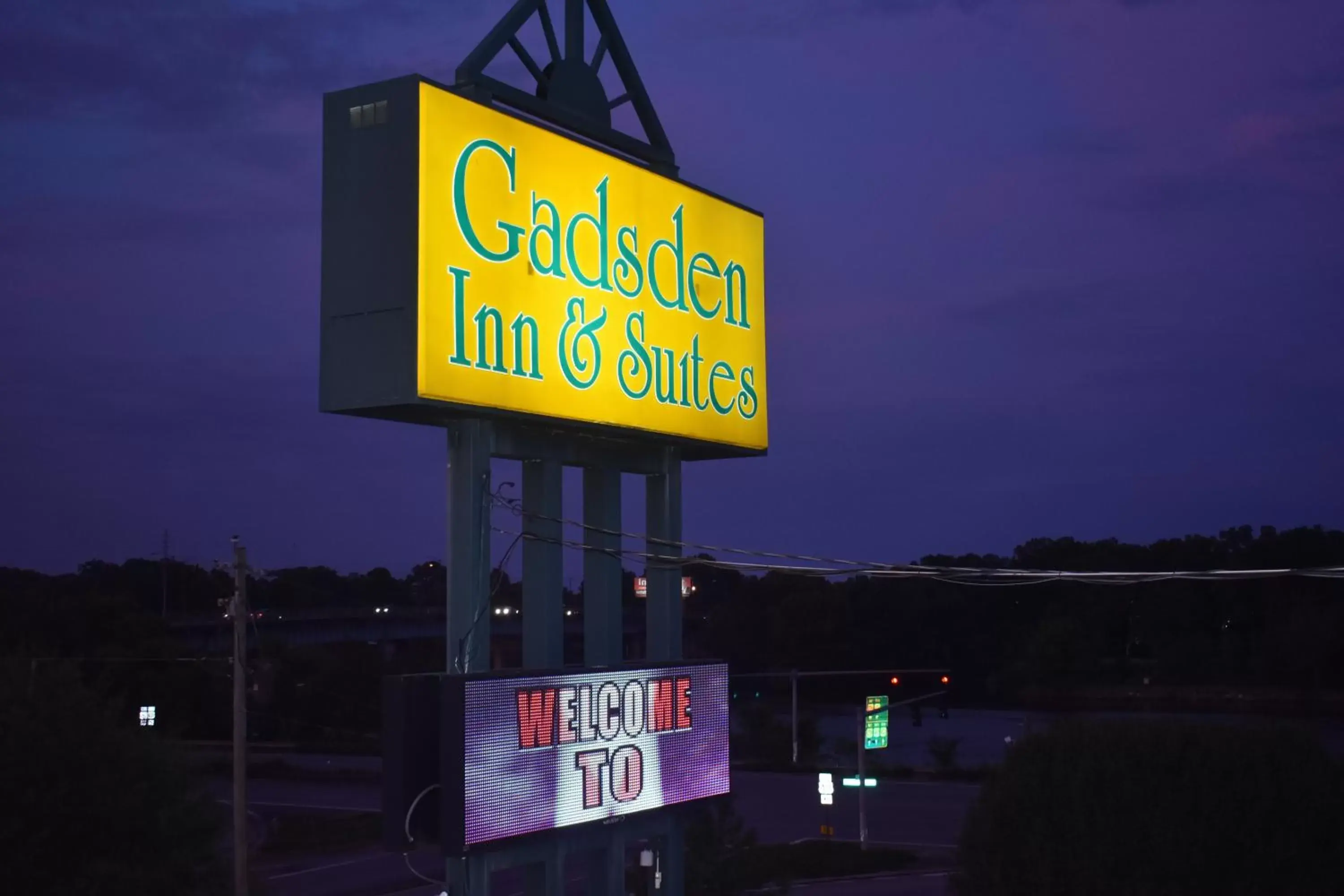 Property logo or sign in Gadsden Inn and Suites