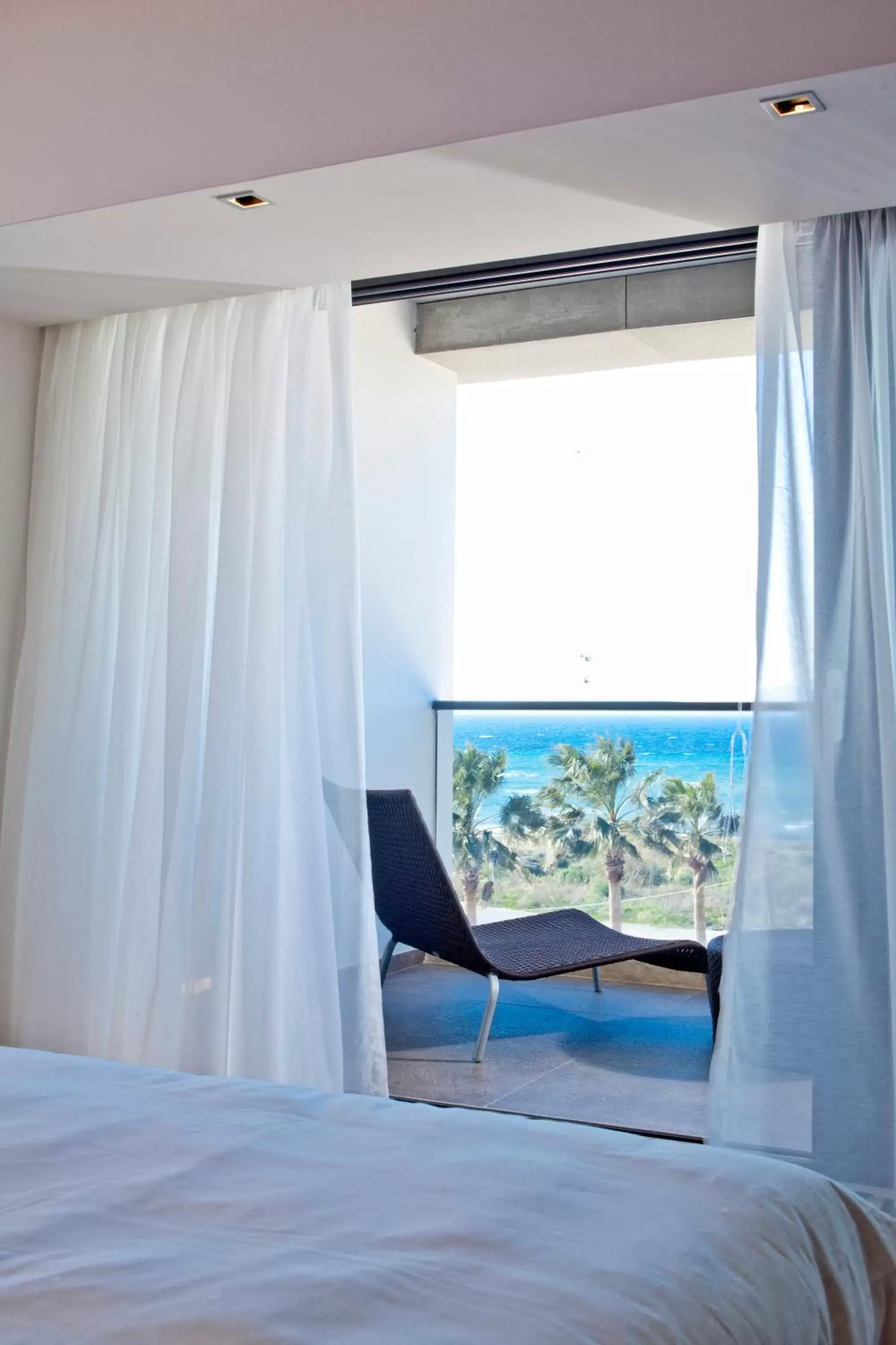 View (from property/room), Bed in Aqua Blu Boutique Hotel & Spa, Adults Only- Small Luxury Hotels of the World