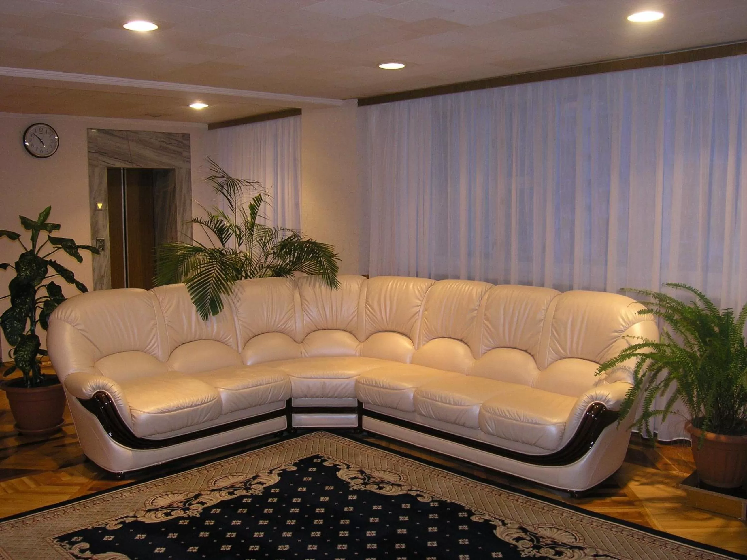 Lobby or reception in Dnipro Hotel