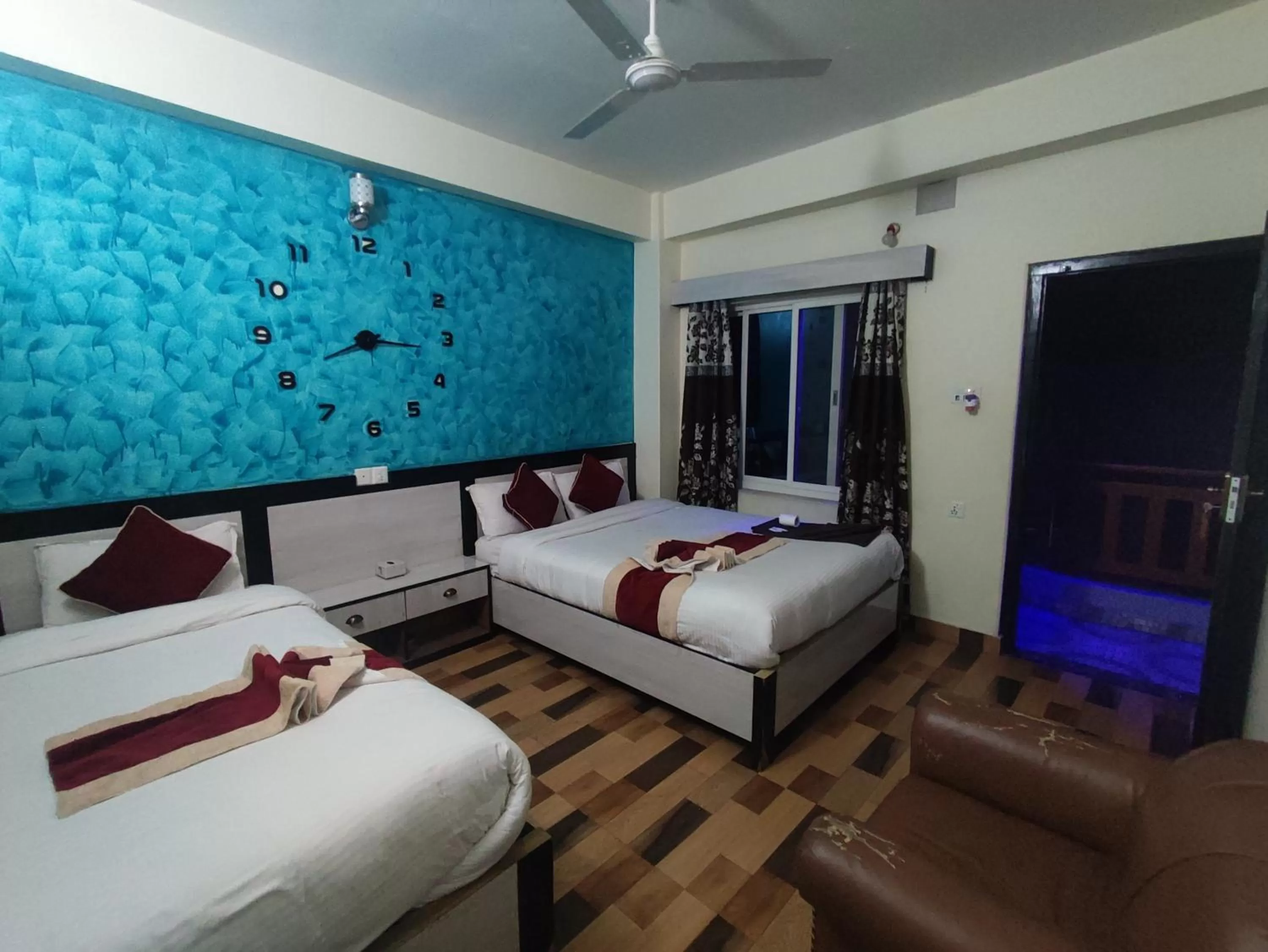 Bed in Hotel Kajiinn