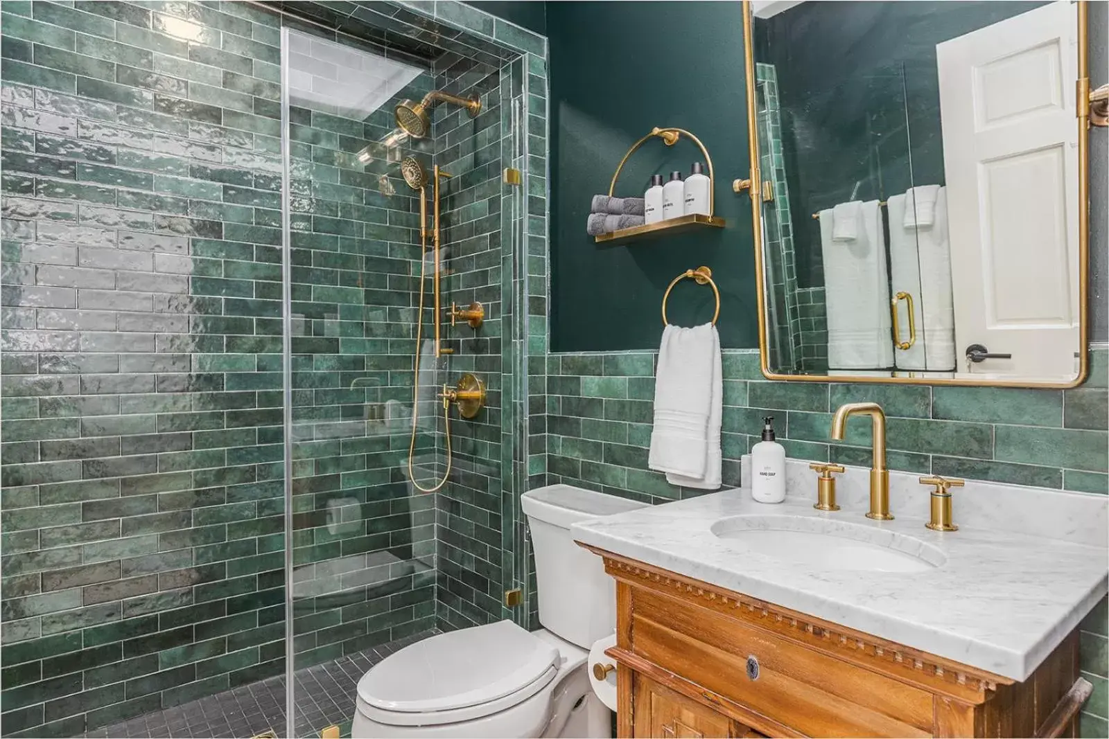 Shower, Bathroom in Bellwether House