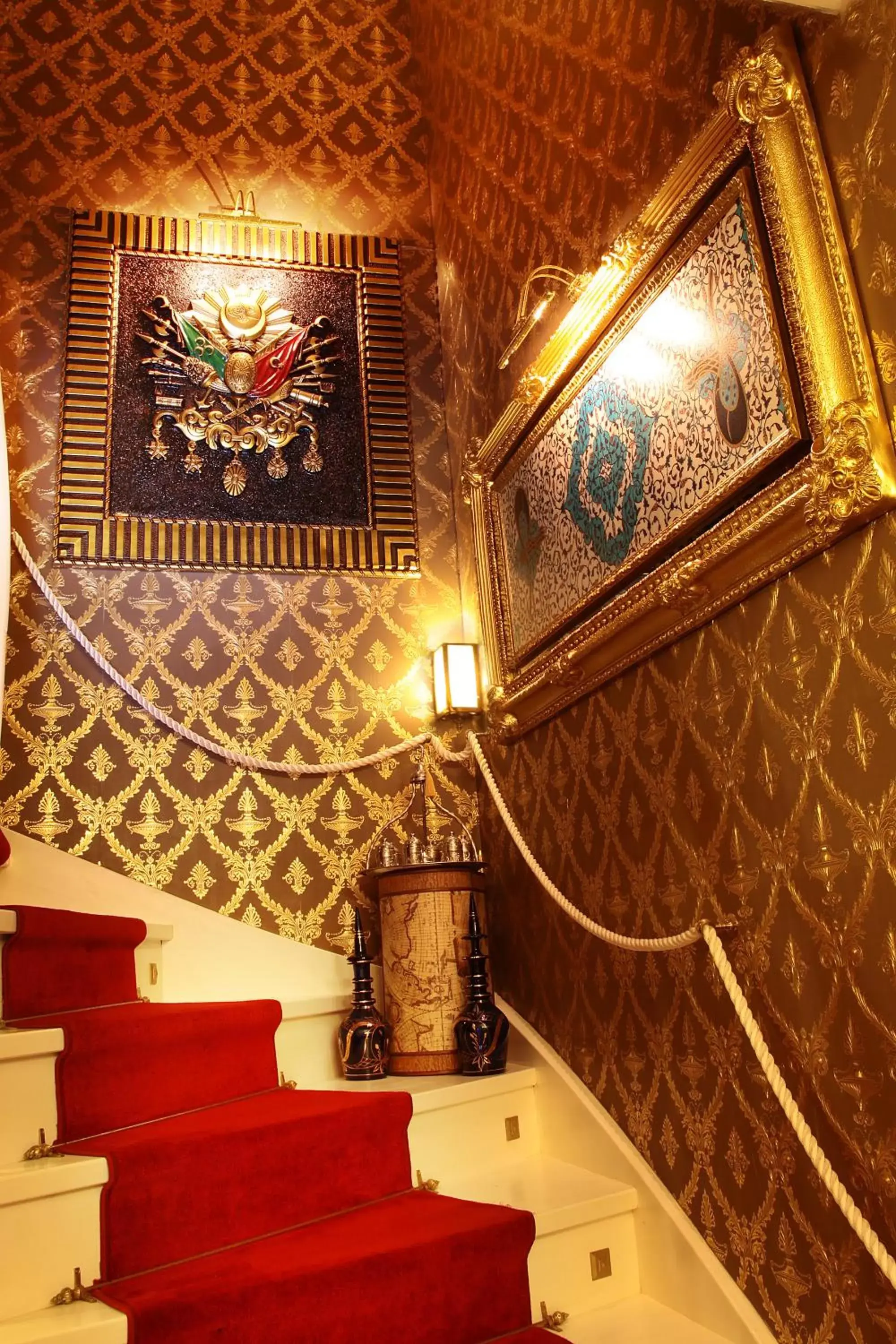 Decorative detail in Sultan Tughra Hotel