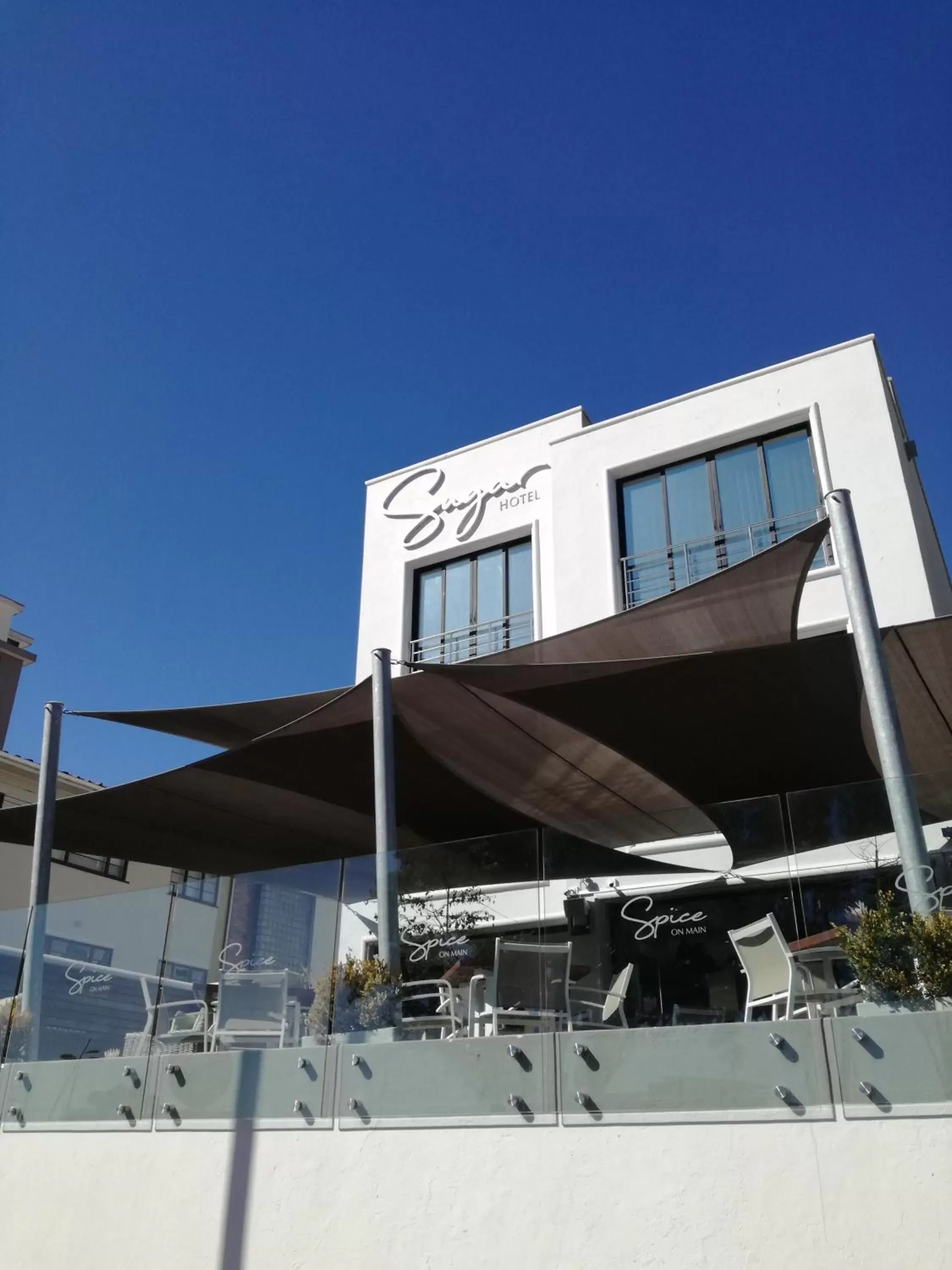 Balcony/Terrace, Property Building in Sugar Hotel