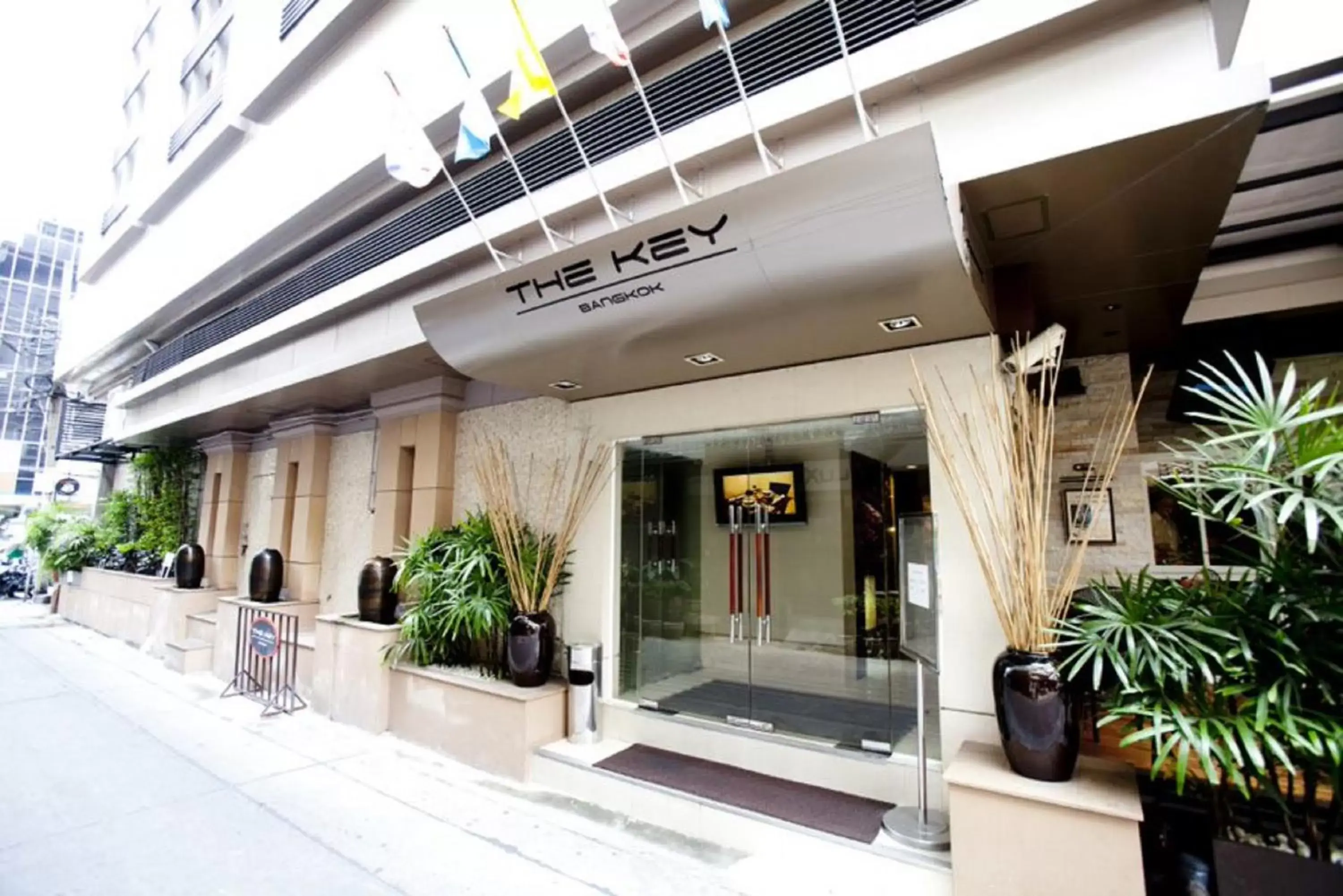 Facade/entrance in The Key Bangkok Hotel