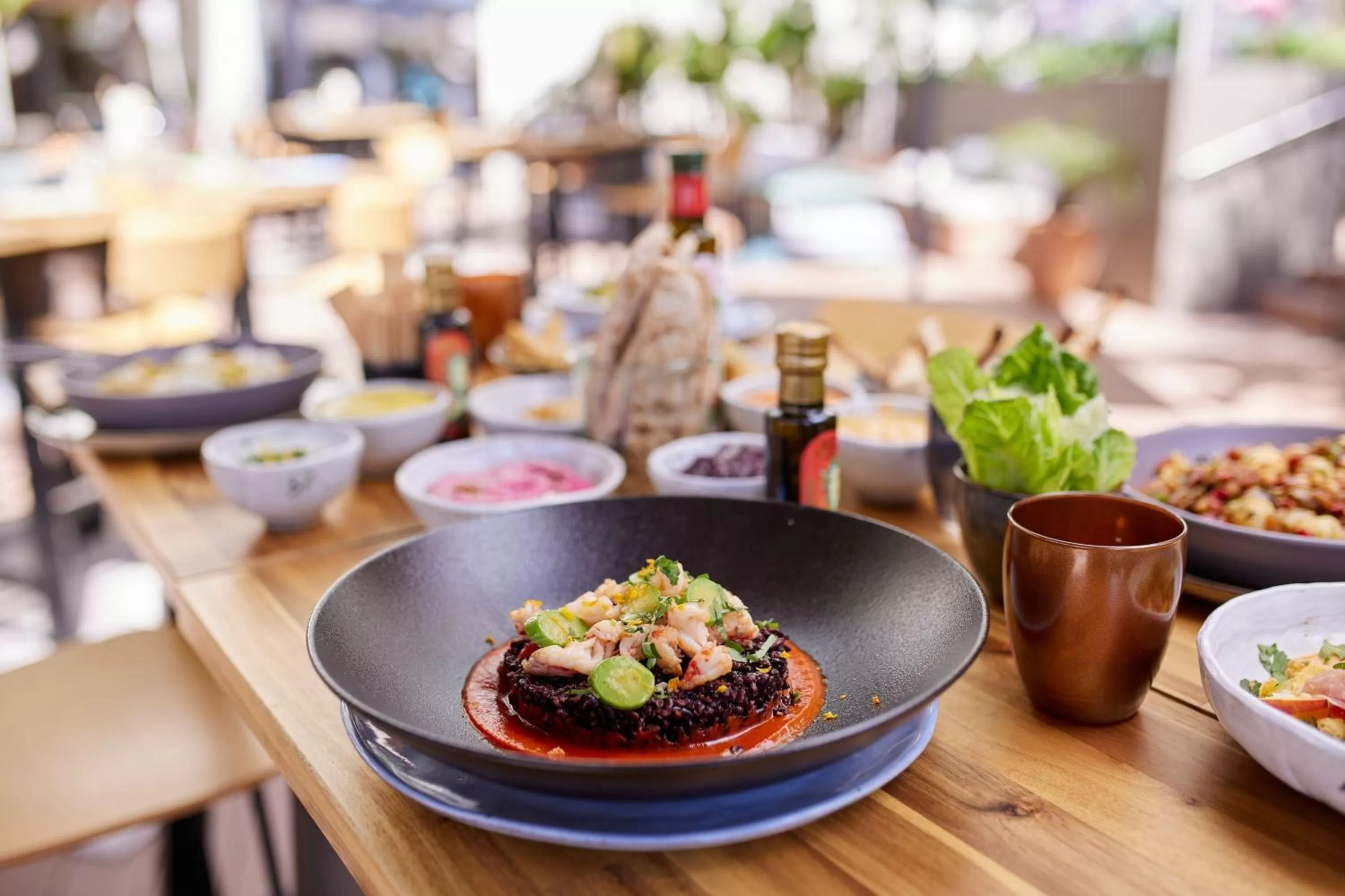 Restaurant/places to eat in Riviera Marriott Hotel La Porte De Monaco