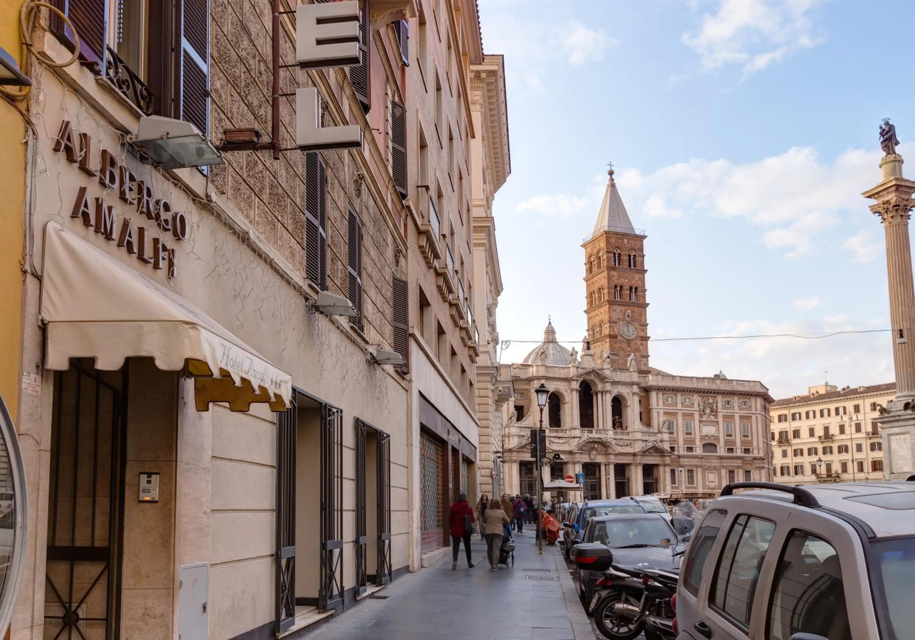 City view in Hotel Amalfi