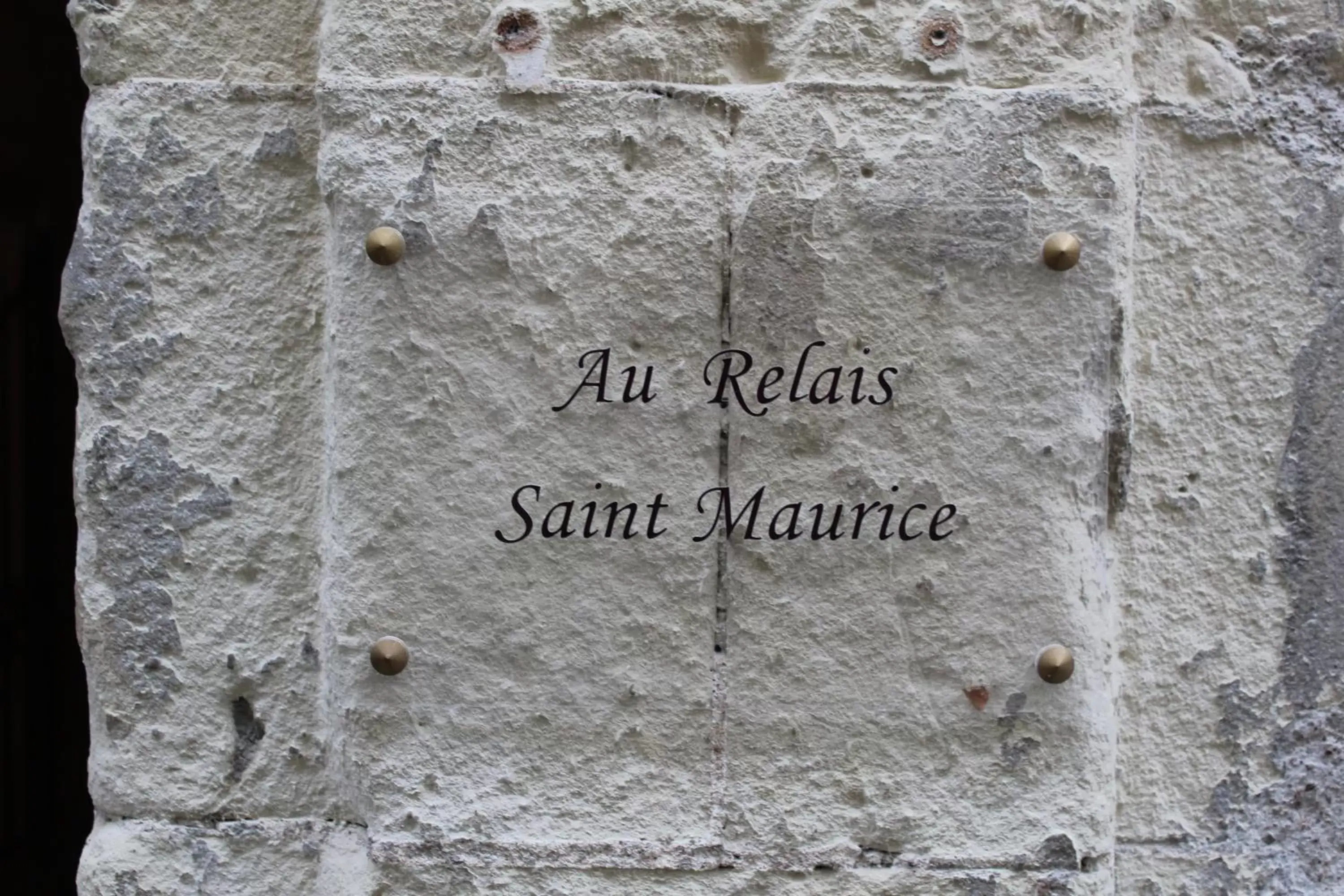 Property logo or sign in Au Relais Saint Maurice