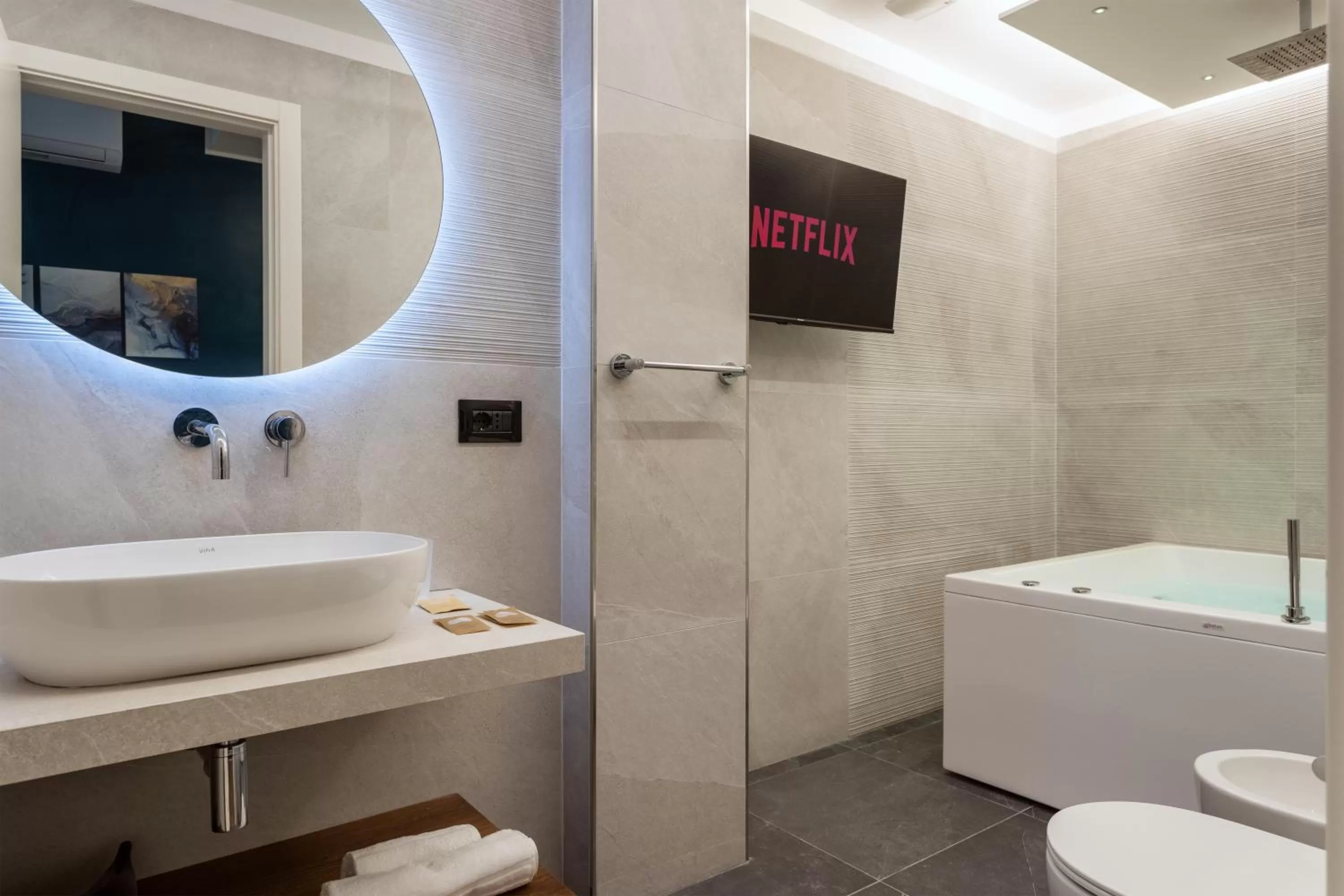 Shower in Quinto Stabile Rooms&Suite