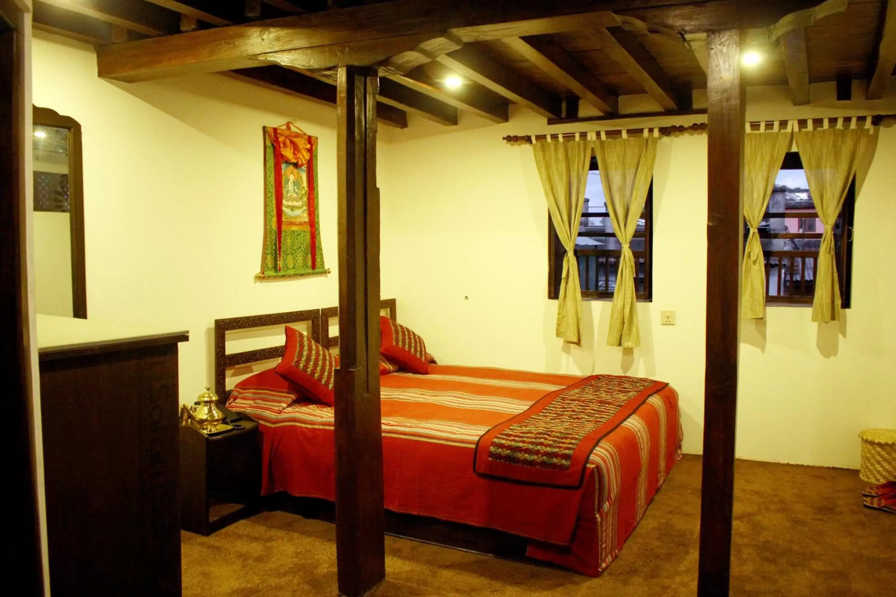 Bed in Temple House