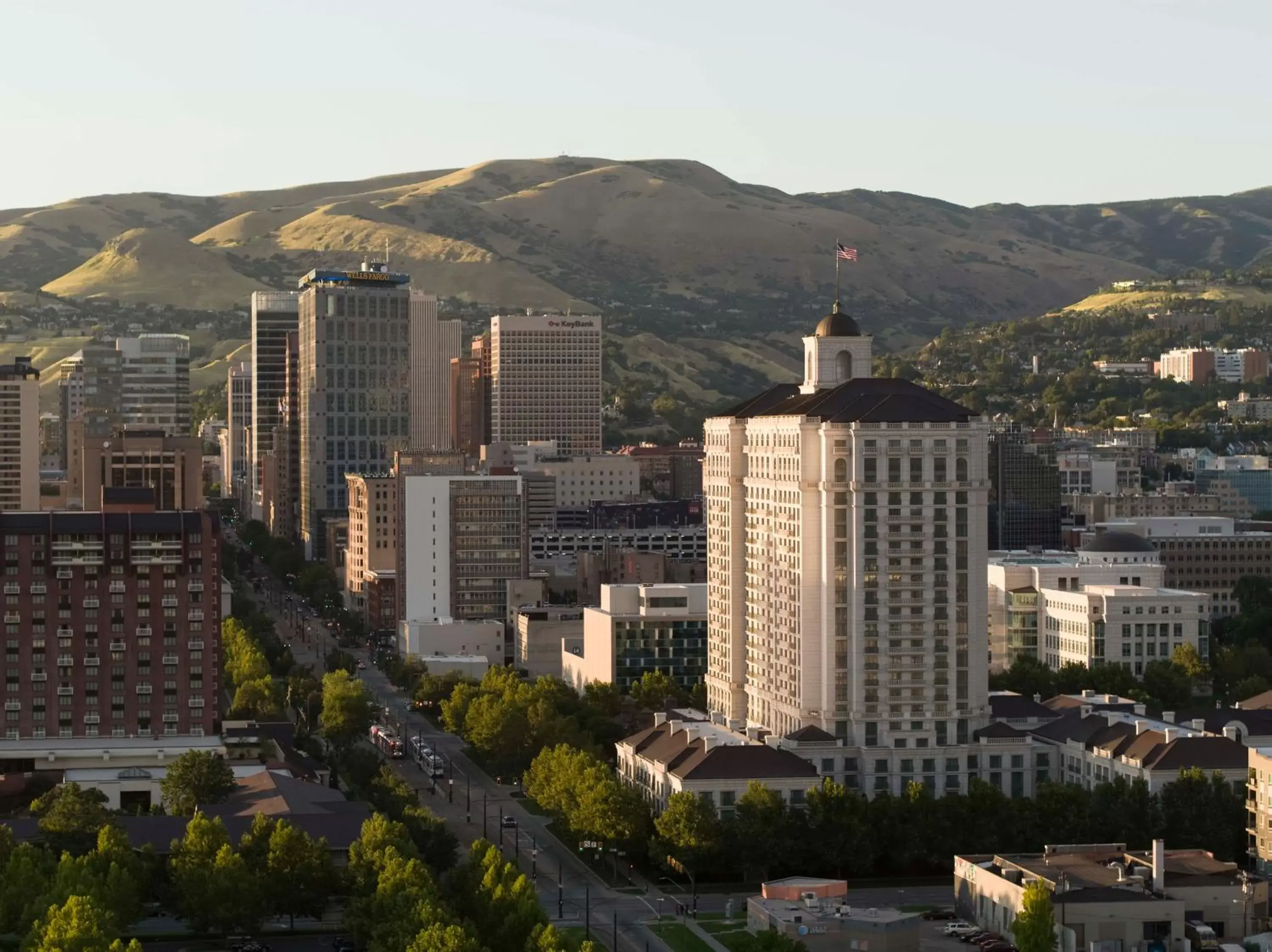 Property building in Grand America Hotel