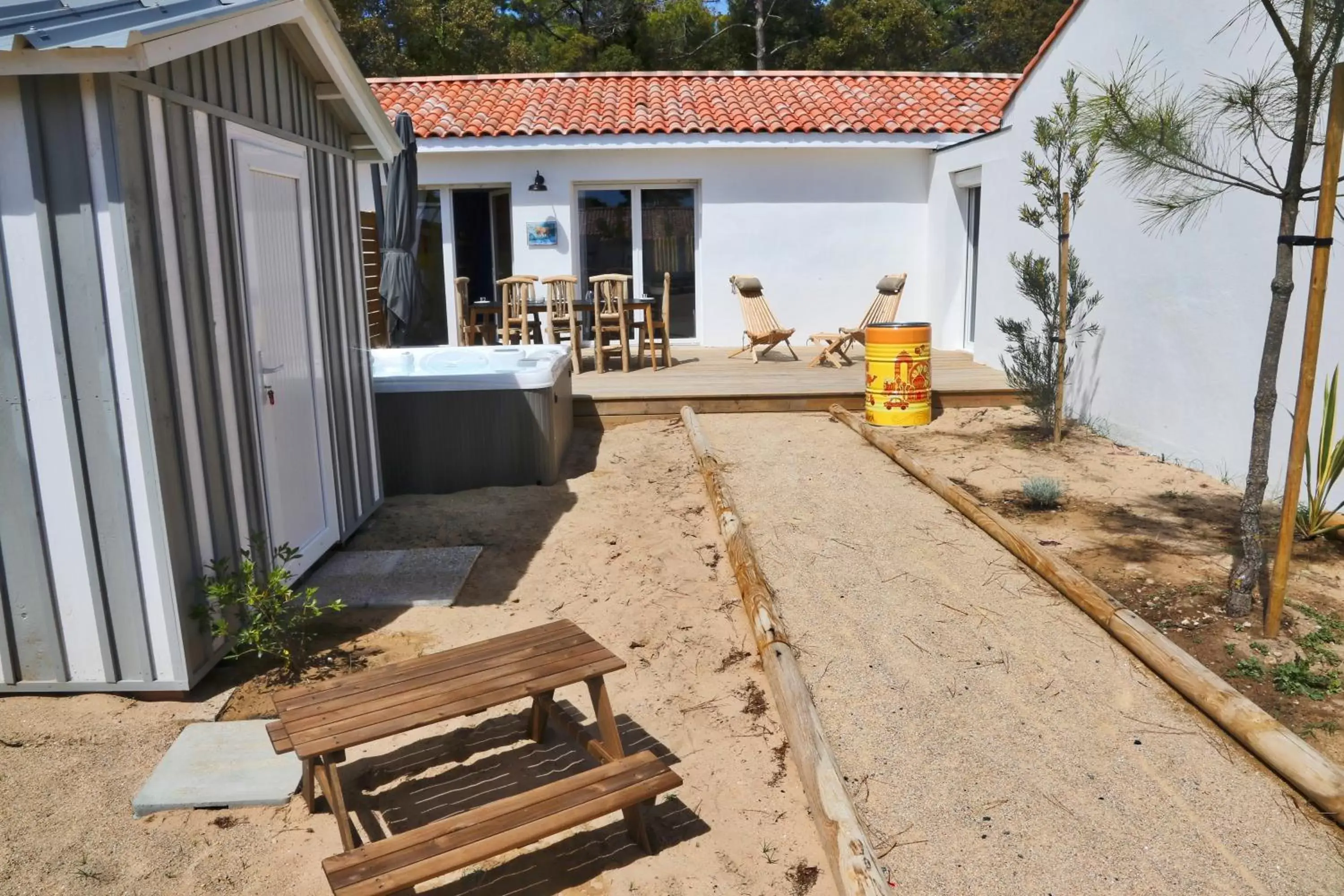 Patio in Domaine Le Sherwood