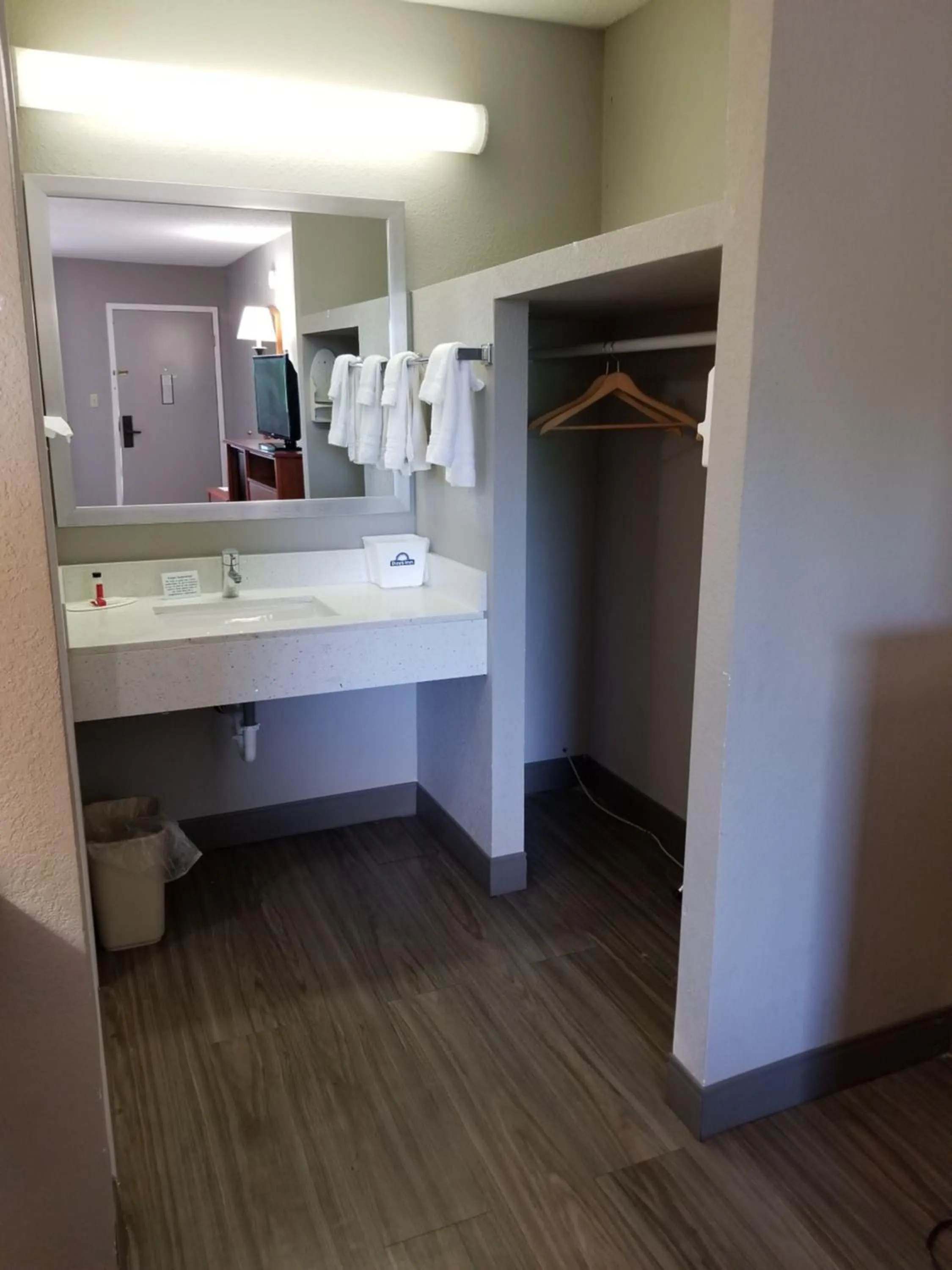 Bathroom in Days Inn by Wyndham Wilson