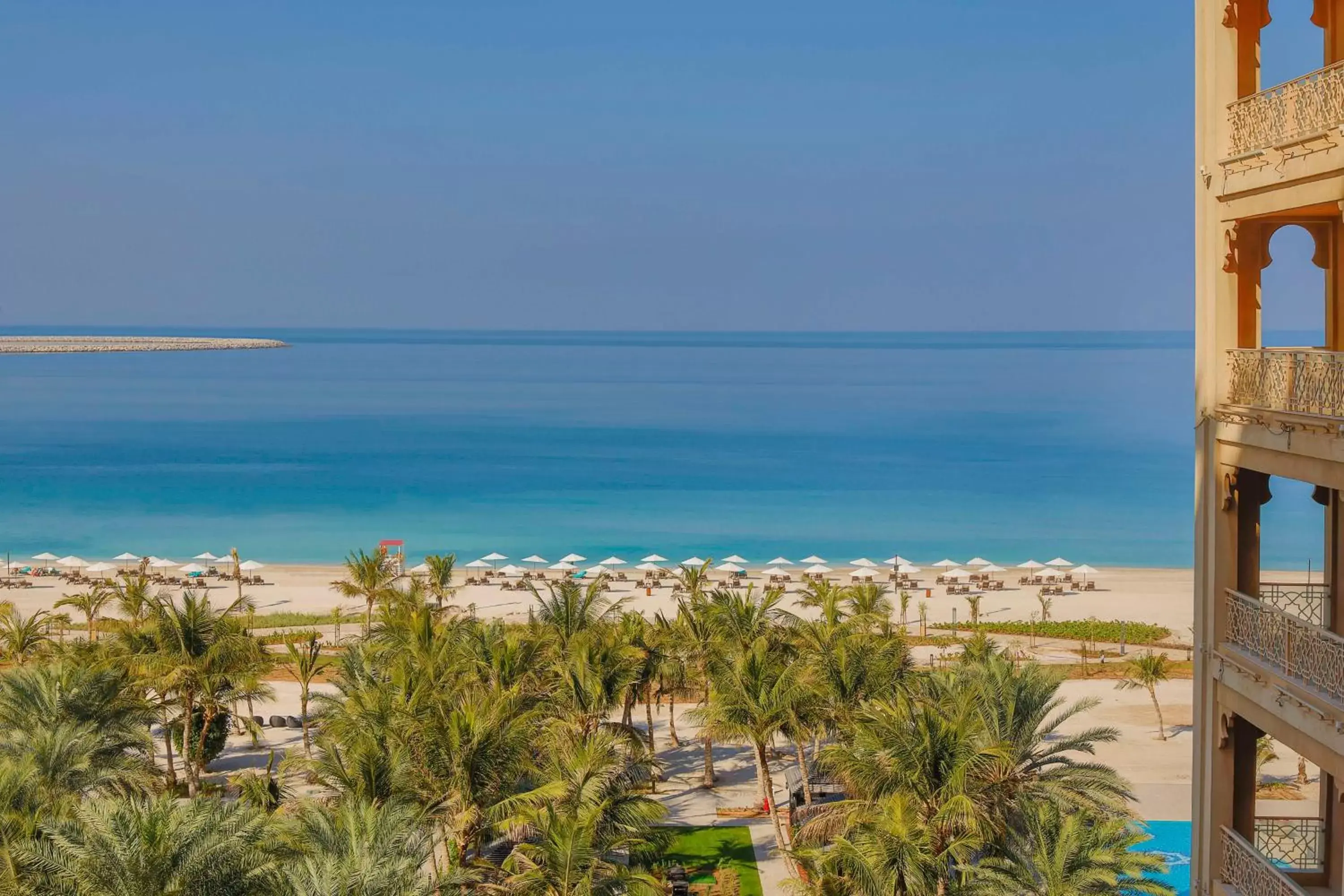 View (from property/room), Sea View in Waldorf Astoria Ras Al Khaimah