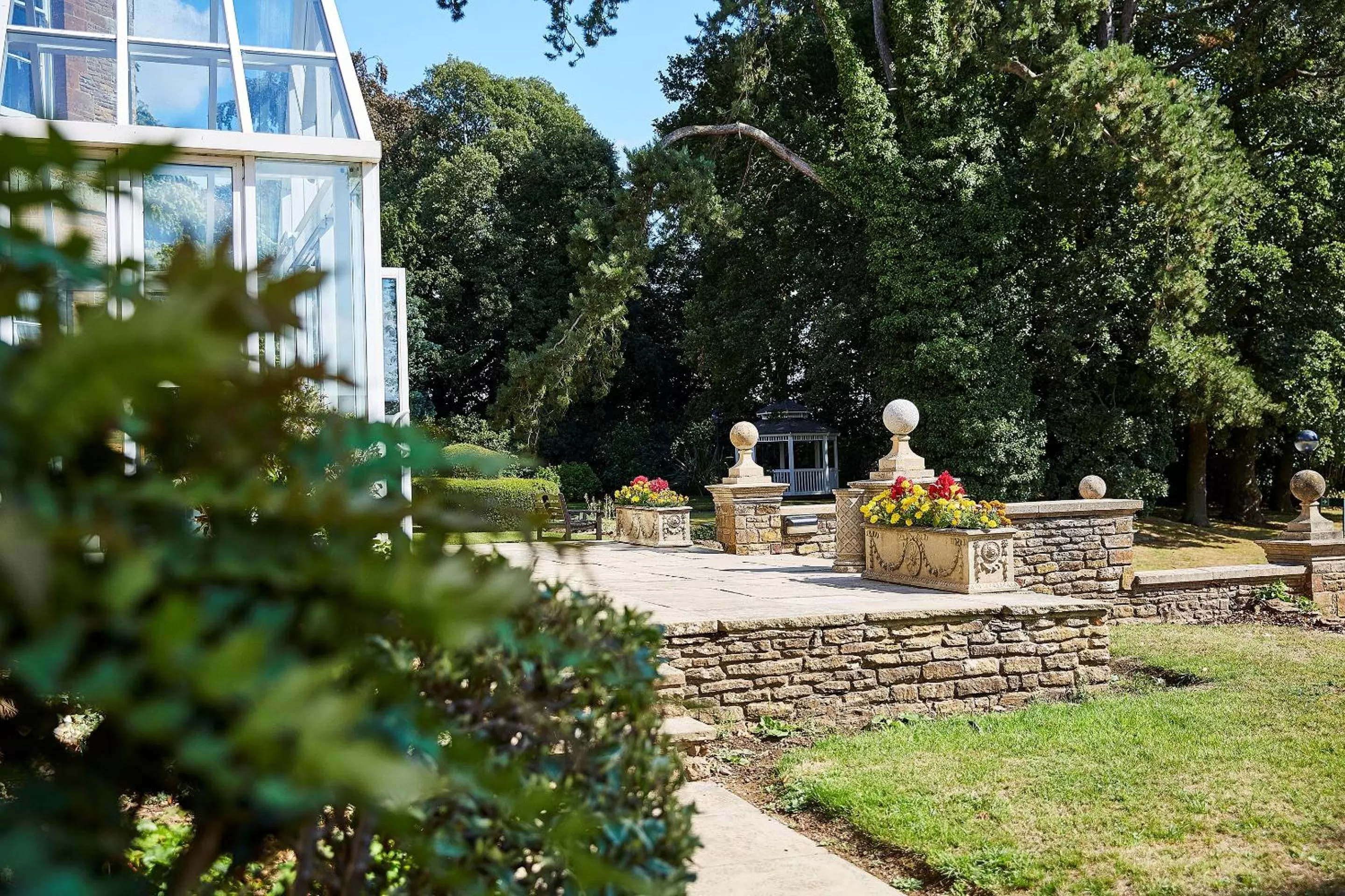 Garden in Sedgebrook Hall