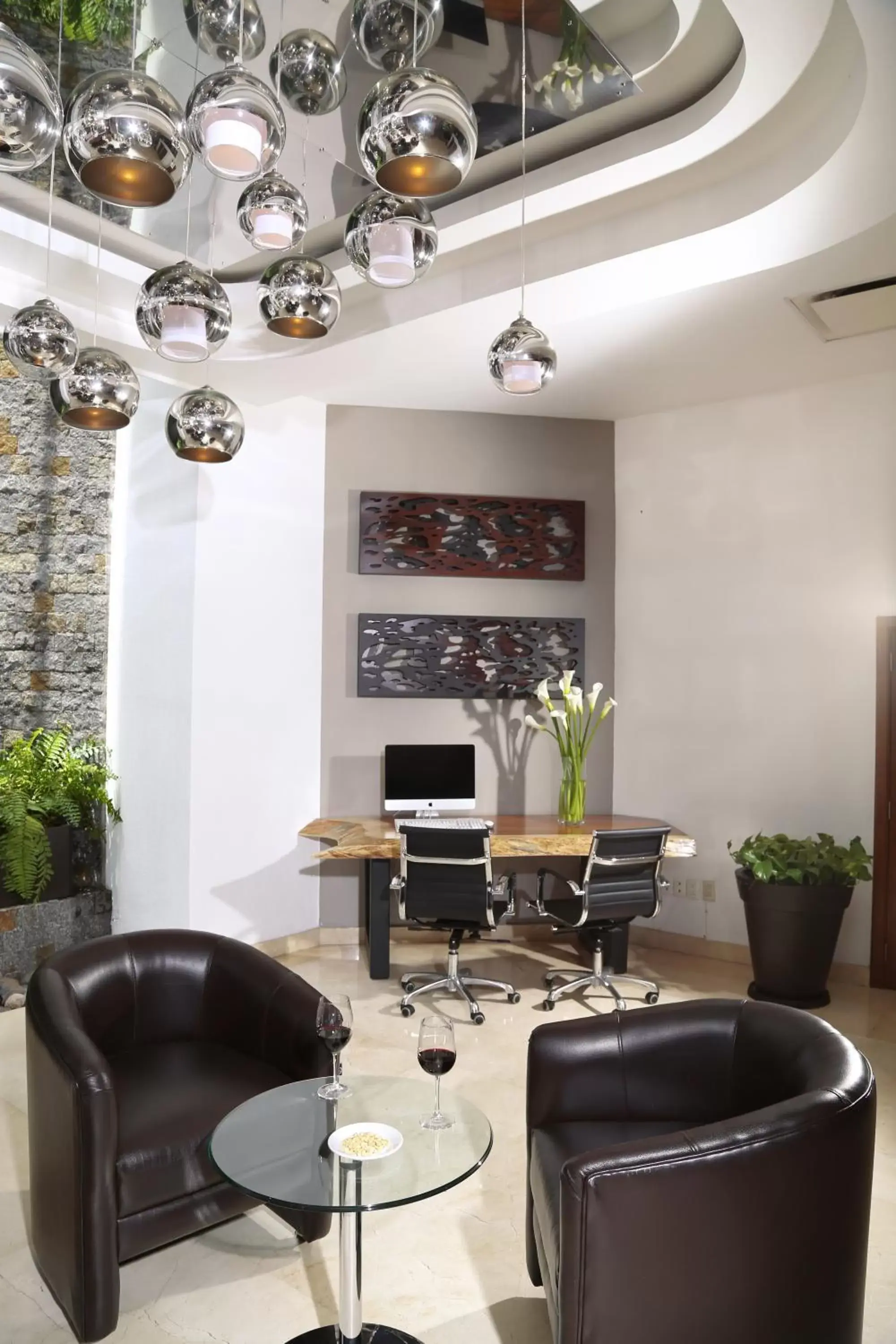Living room, Lounge/Bar in Ejecutivo Express Guadalajara Providencia - Av México