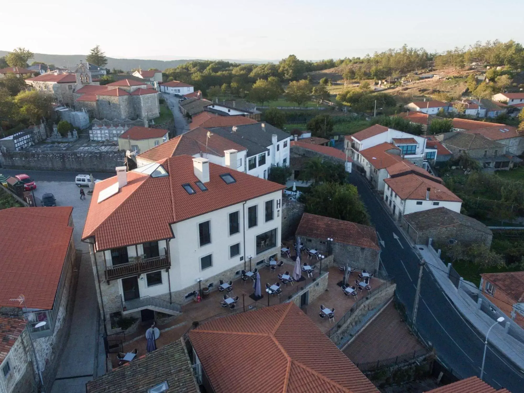 Bird's-eye View in O balcón da ribeira