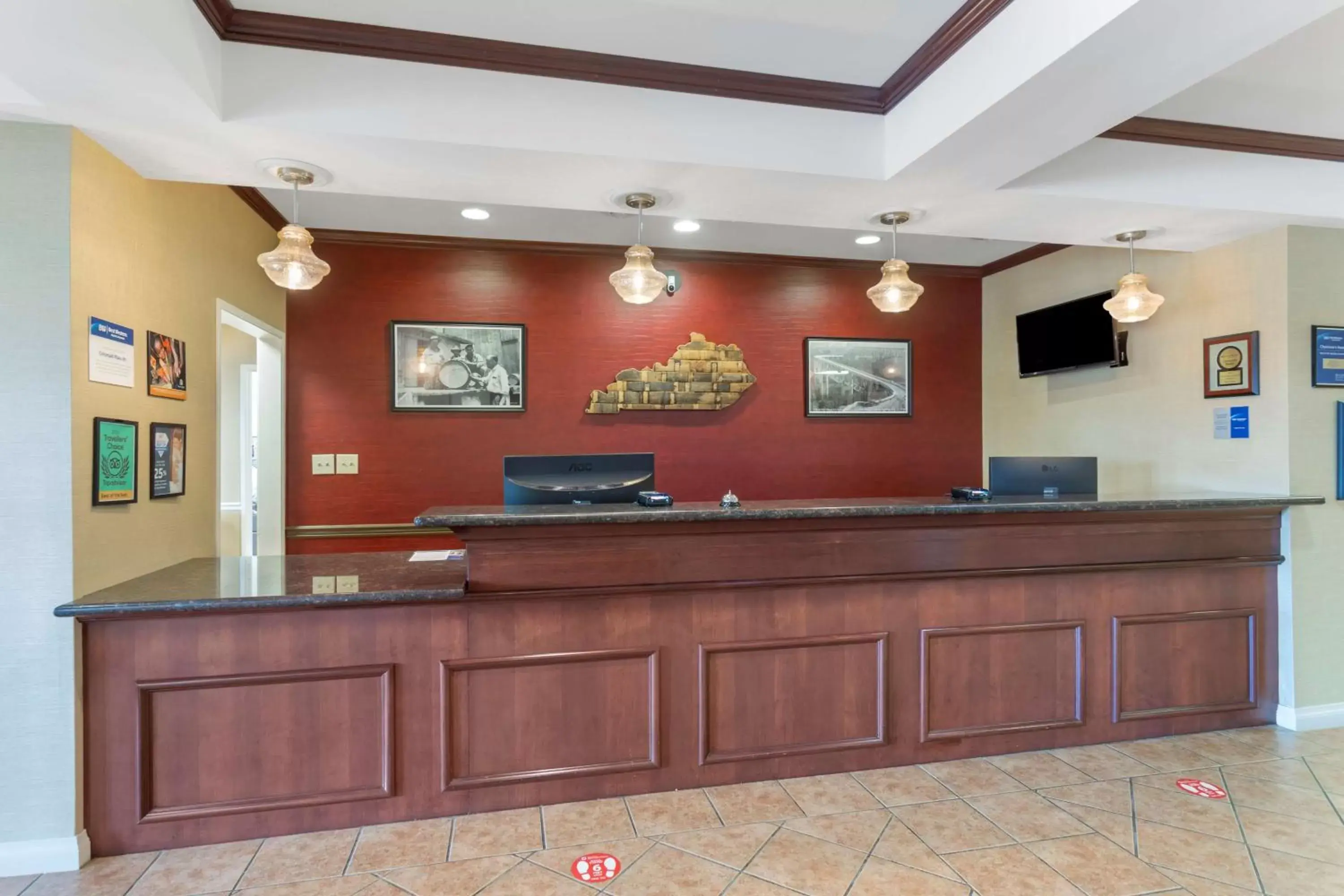 Lobby or reception, Lobby/Reception in Best Western Lawrenceburg Inn