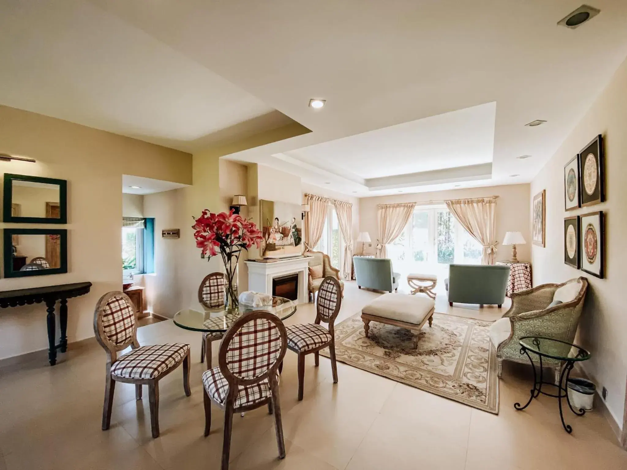 Living room, Seating Area in Binh An Village Resort