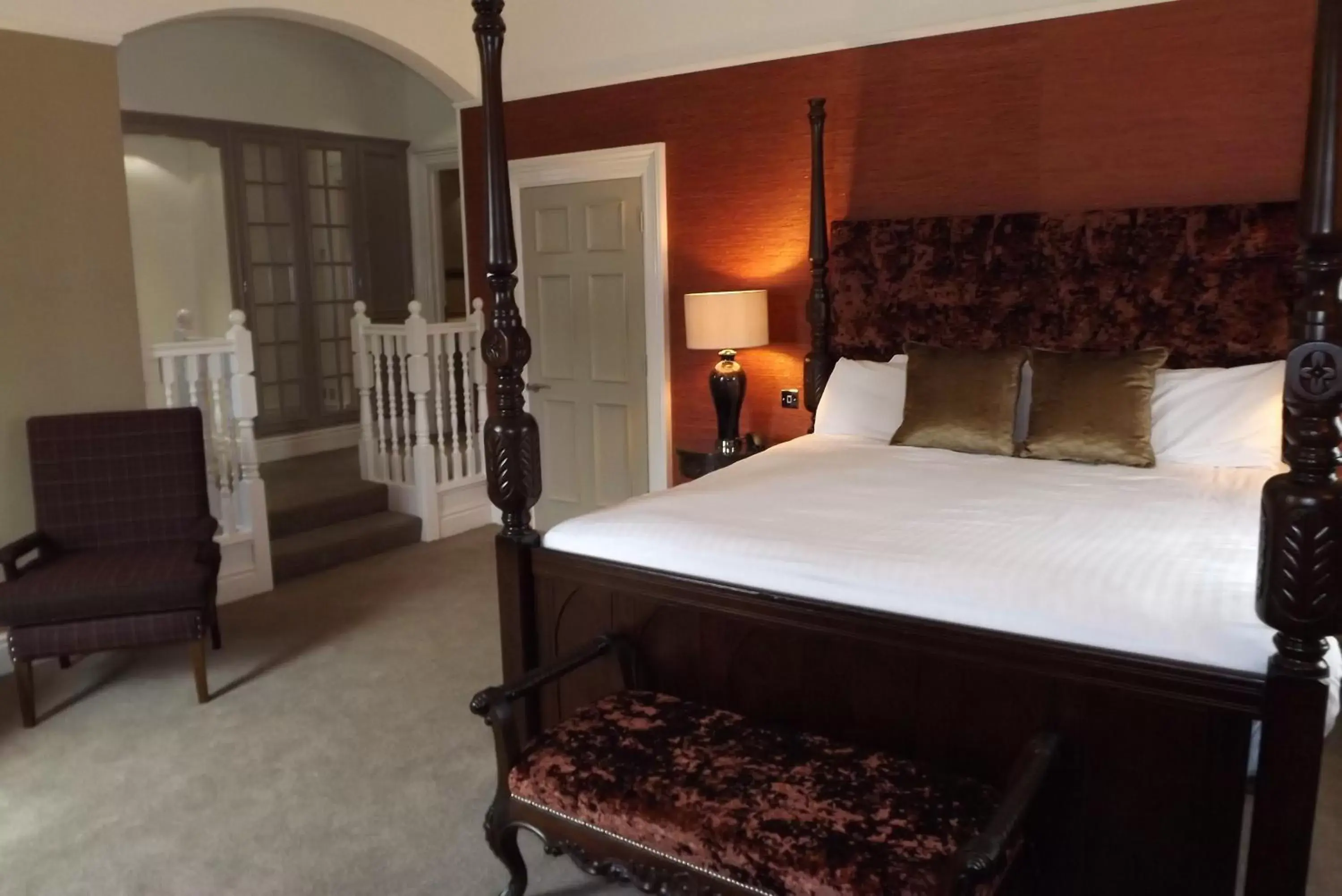 Bed in Crabwall Manor Hotel & Spa