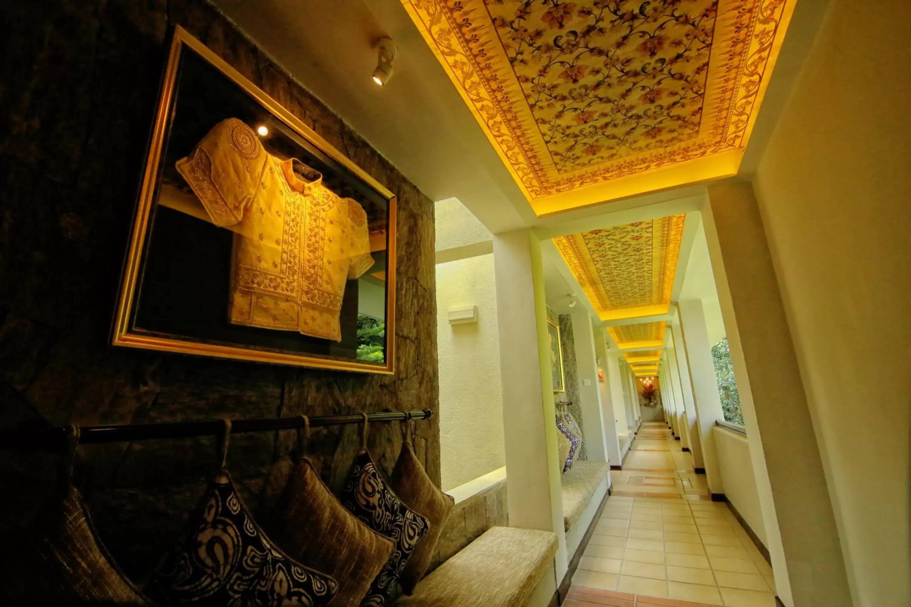 Patio, Lobby/Reception in Thilanka Hotel