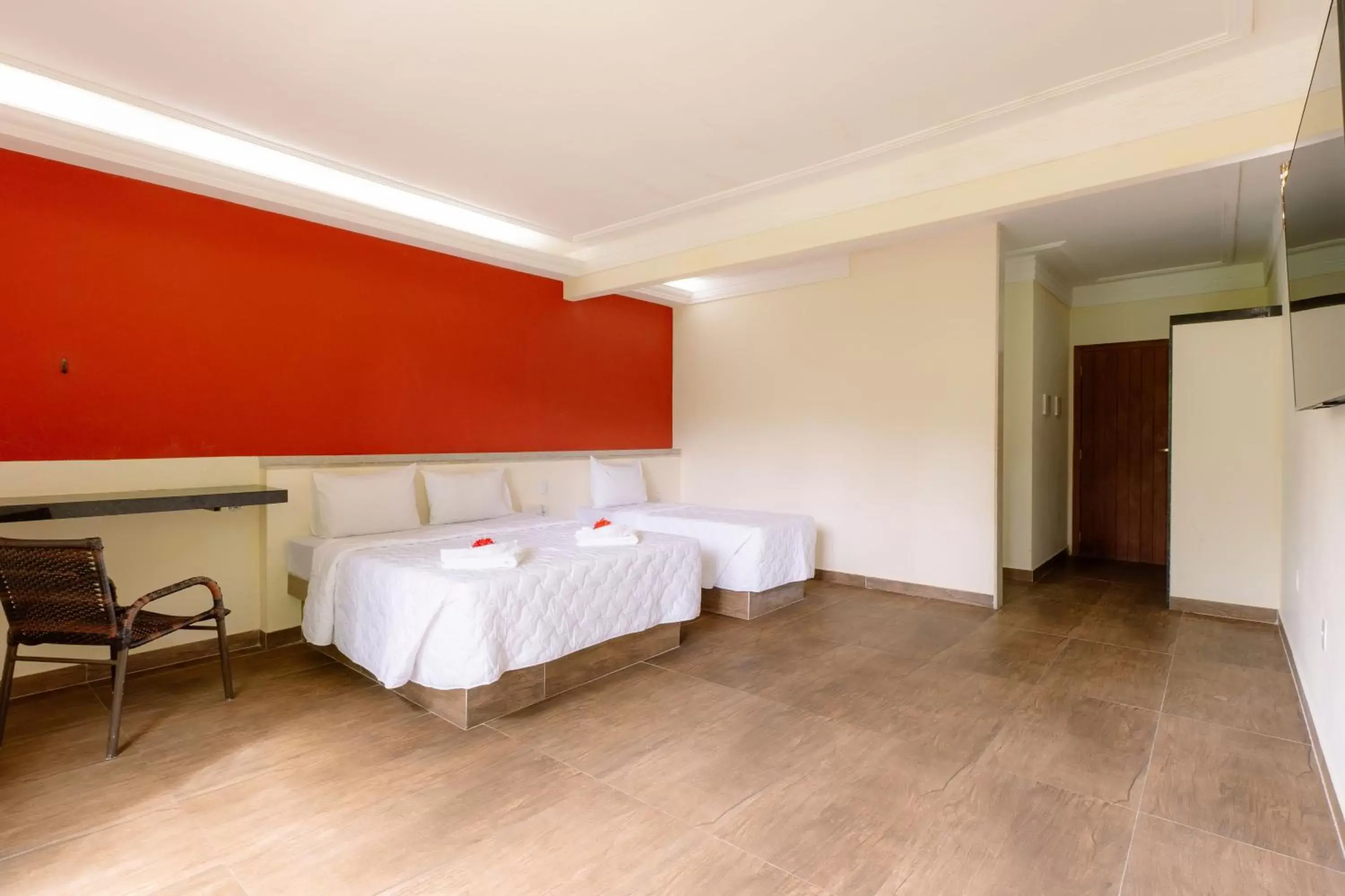 Bed in Floral Inn Family Bed in Floral Inn Family