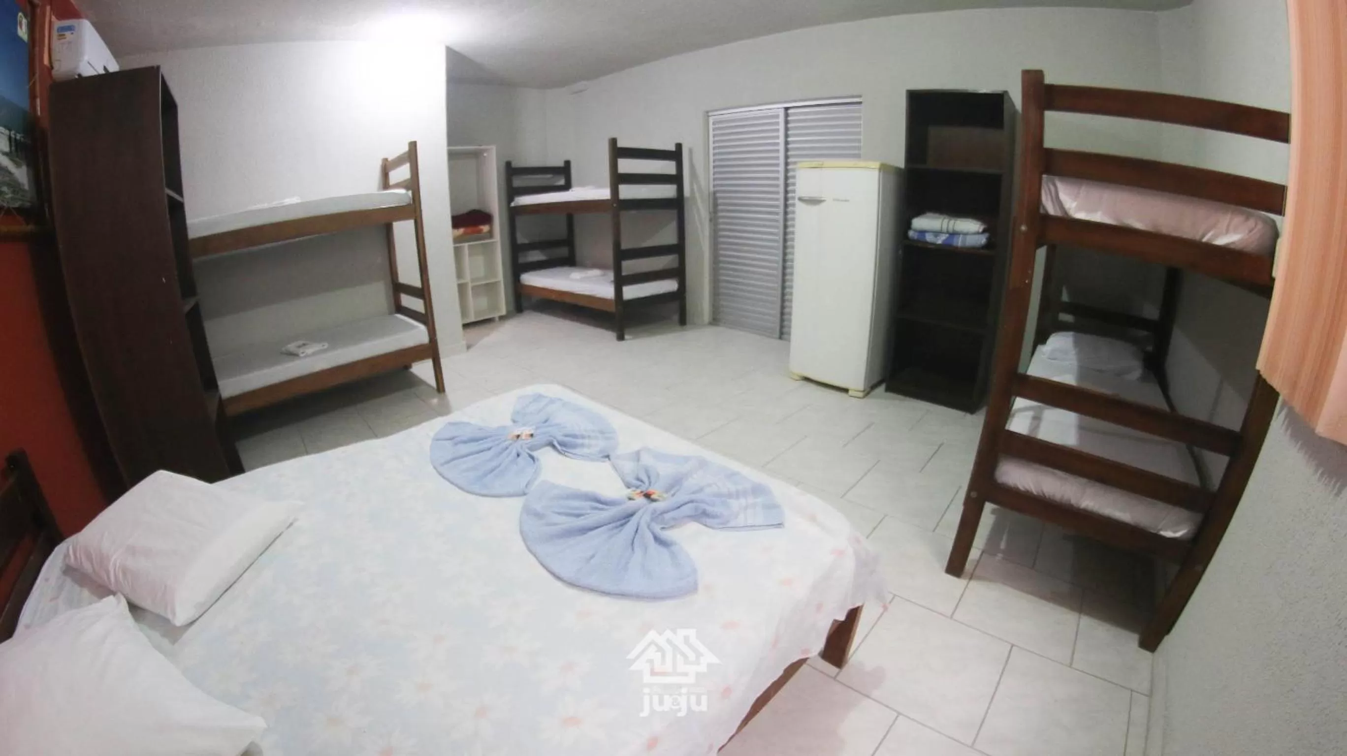 Bed in Pousada Ju&Ju à 400 mts DA PRAIA