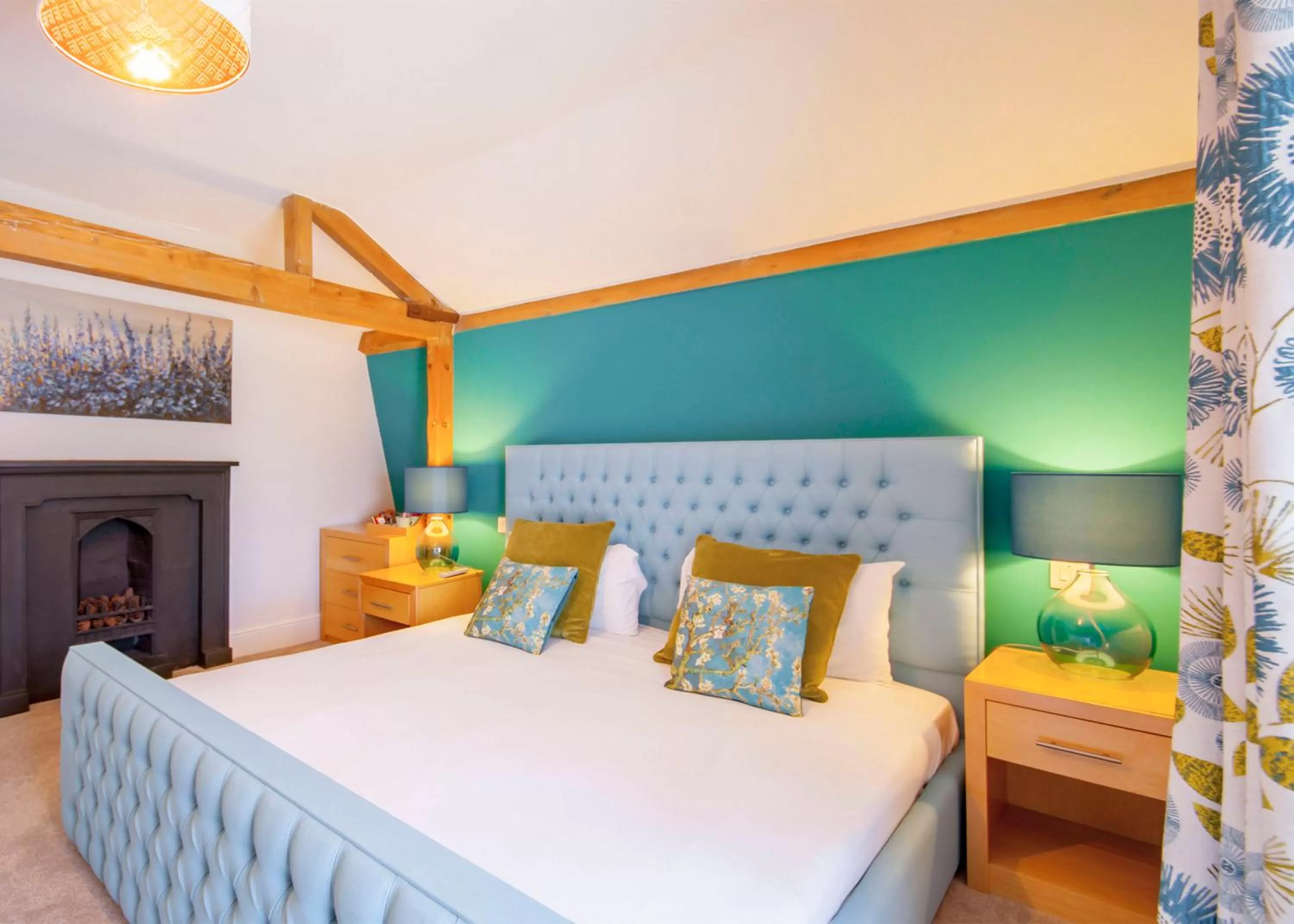 Bed in The Highworth Hotel