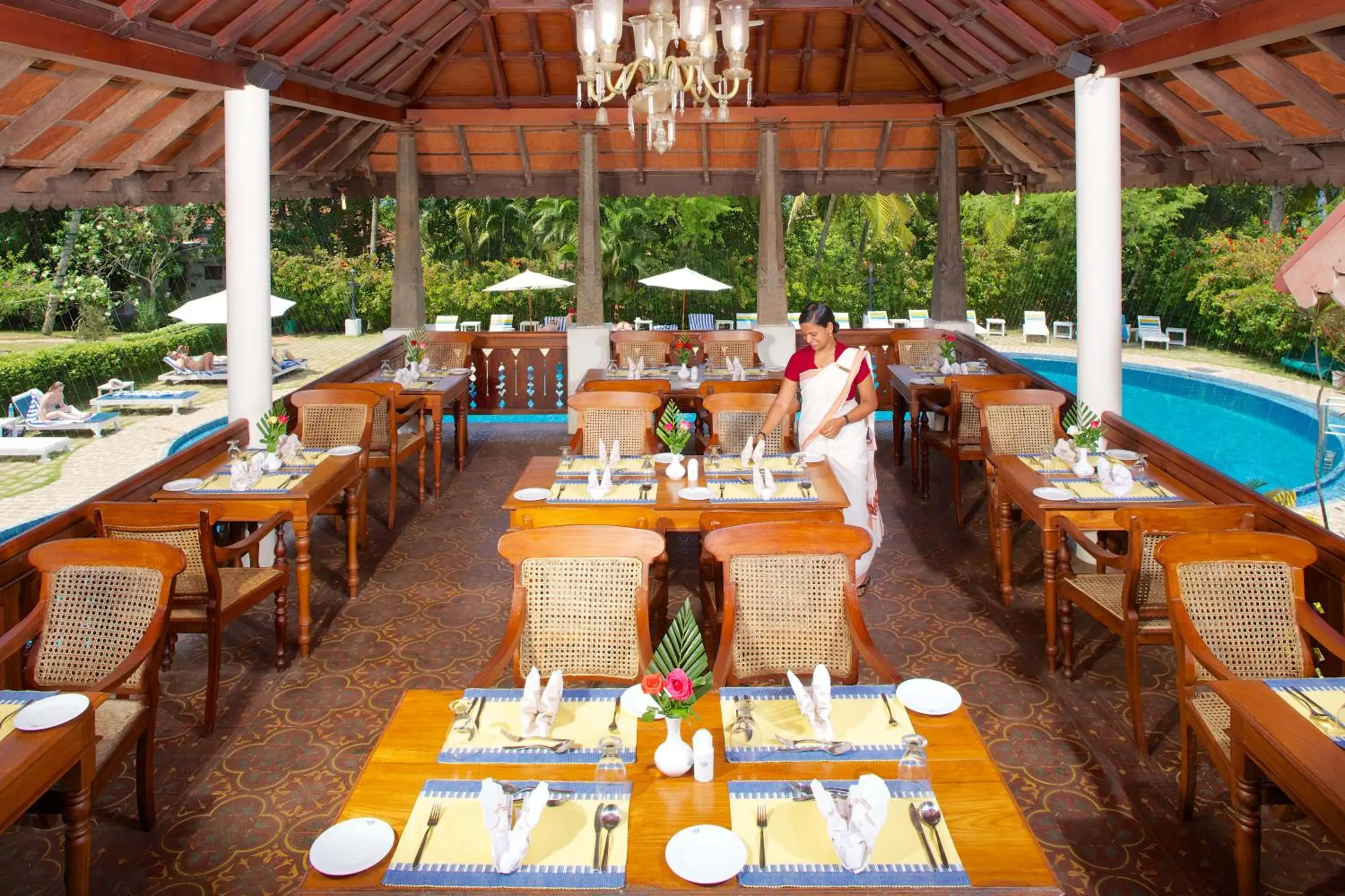 Restaurant/places to eat in The Travancore Heritage Beach Resort Restaurant/places to eat in The Travancore Heritage Beach Resort
