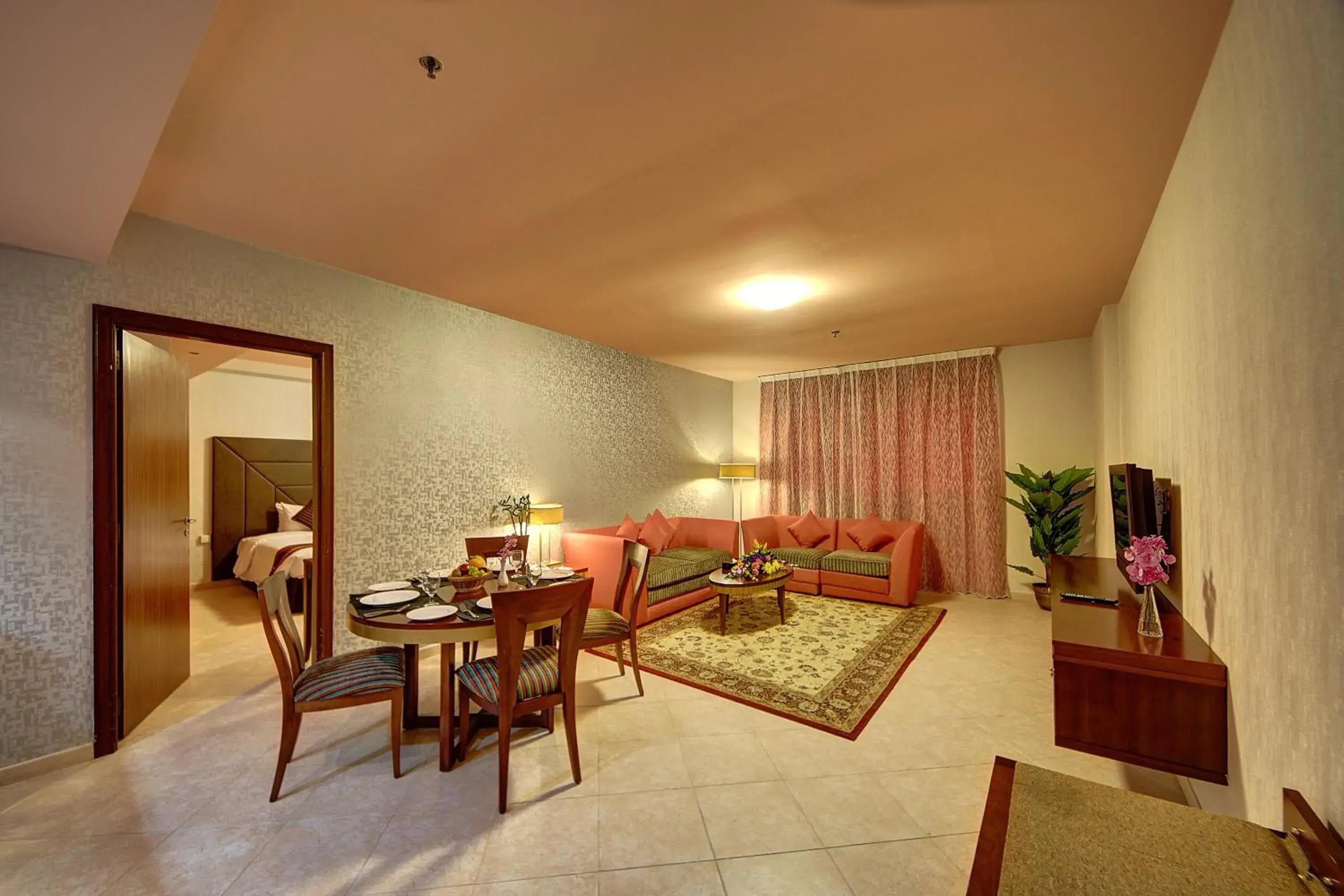 Photo of the whole room, Seating Area in Al Manar Grand Hotel Apartment