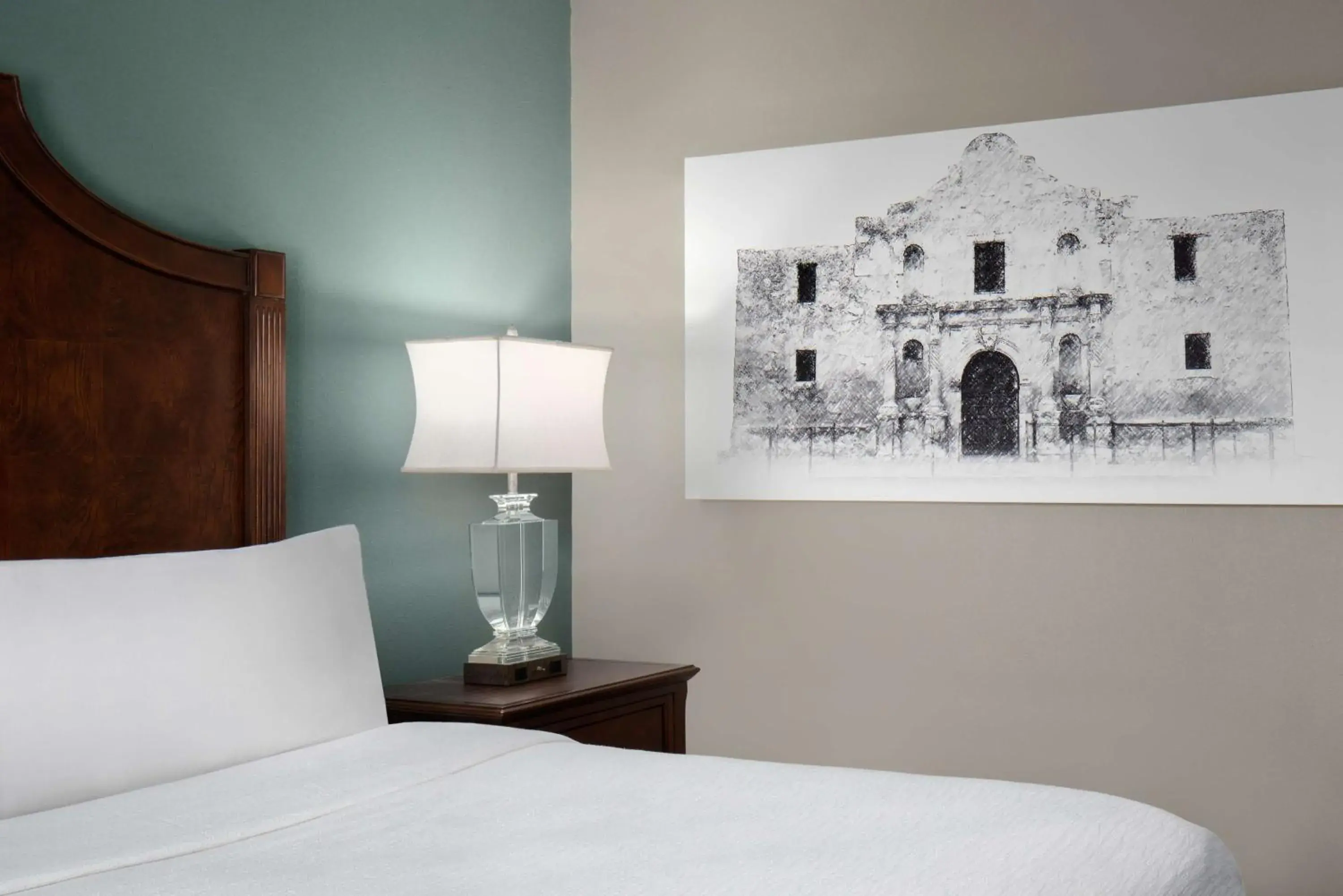 Bedroom in Embassy Suites San Antonio Riverwalk-Downtown