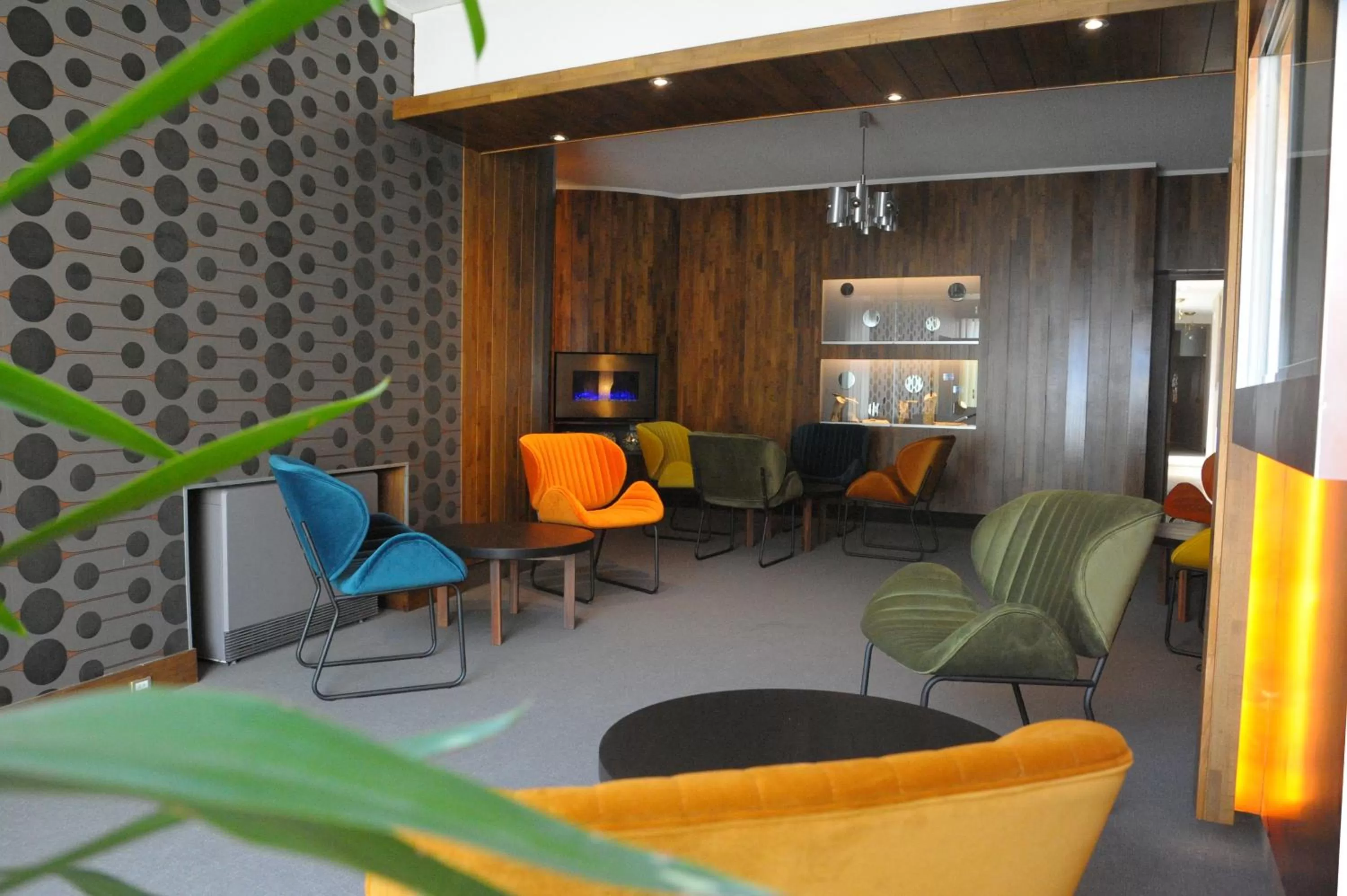 Lounge or bar in Cit'Hotel L'Etape