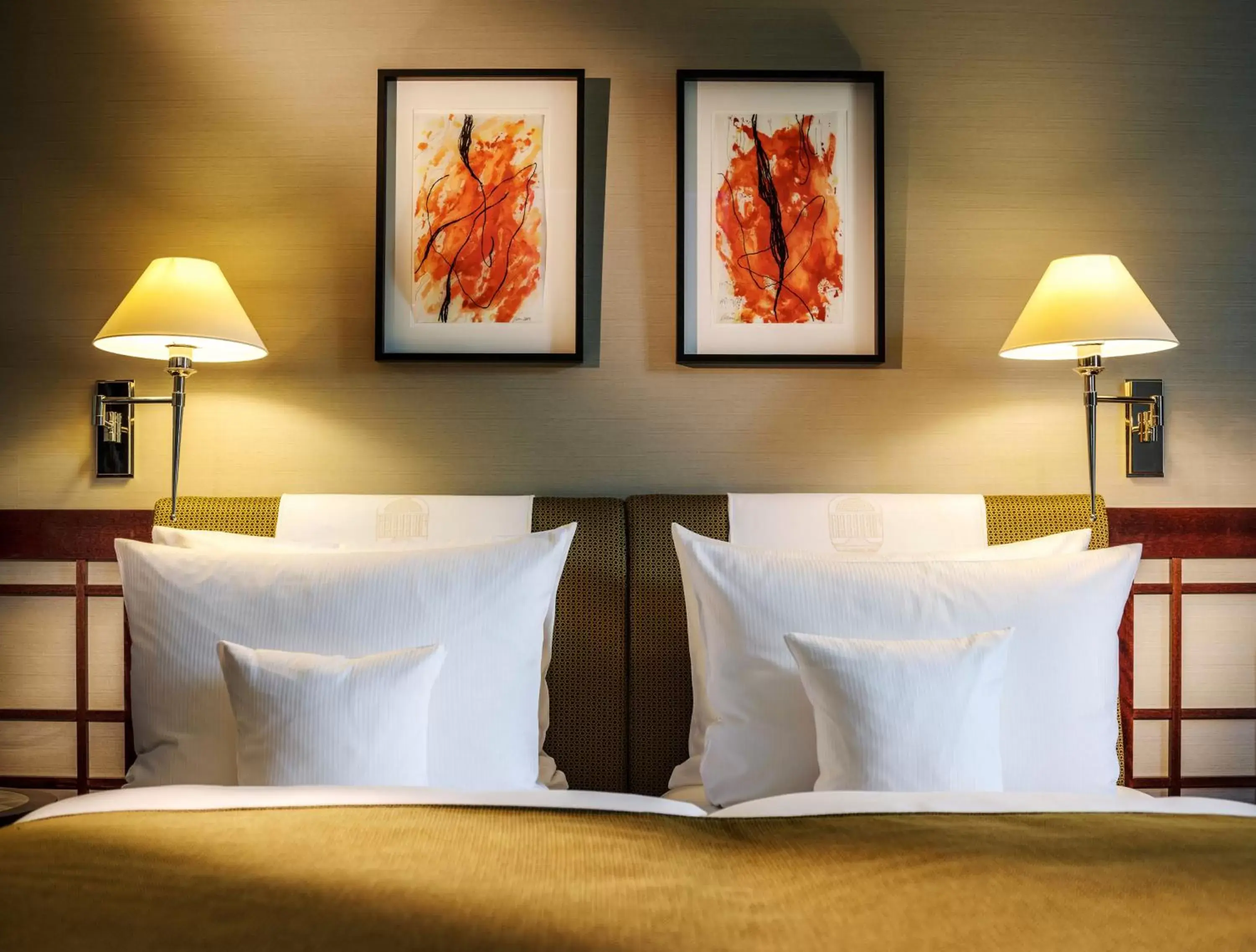 Bed in Parkhotel Bremen – ein Mitglied der Hommage Luxury Hotels Collection