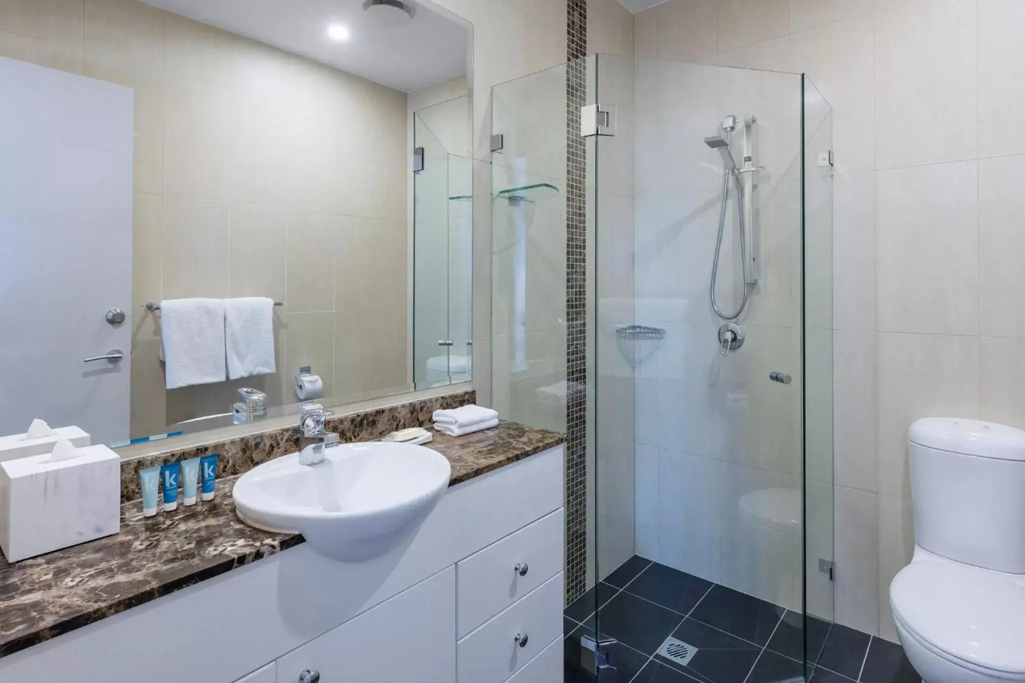 Bathroom in Meriton Suites Pitt Street, Sydney