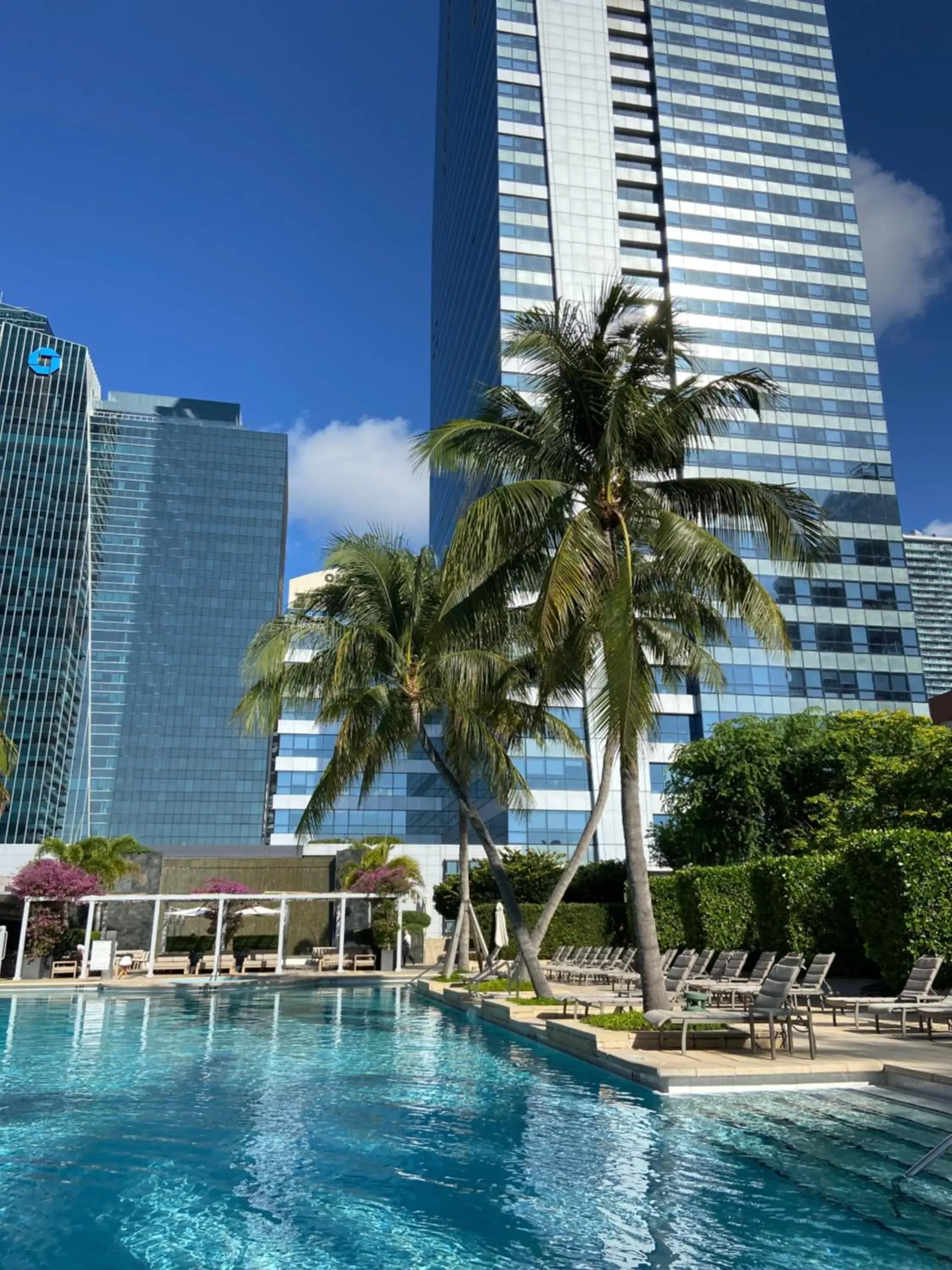 Property building, Swimming Pool in Four Seasons Hotel Miami - Luxury Private Residences