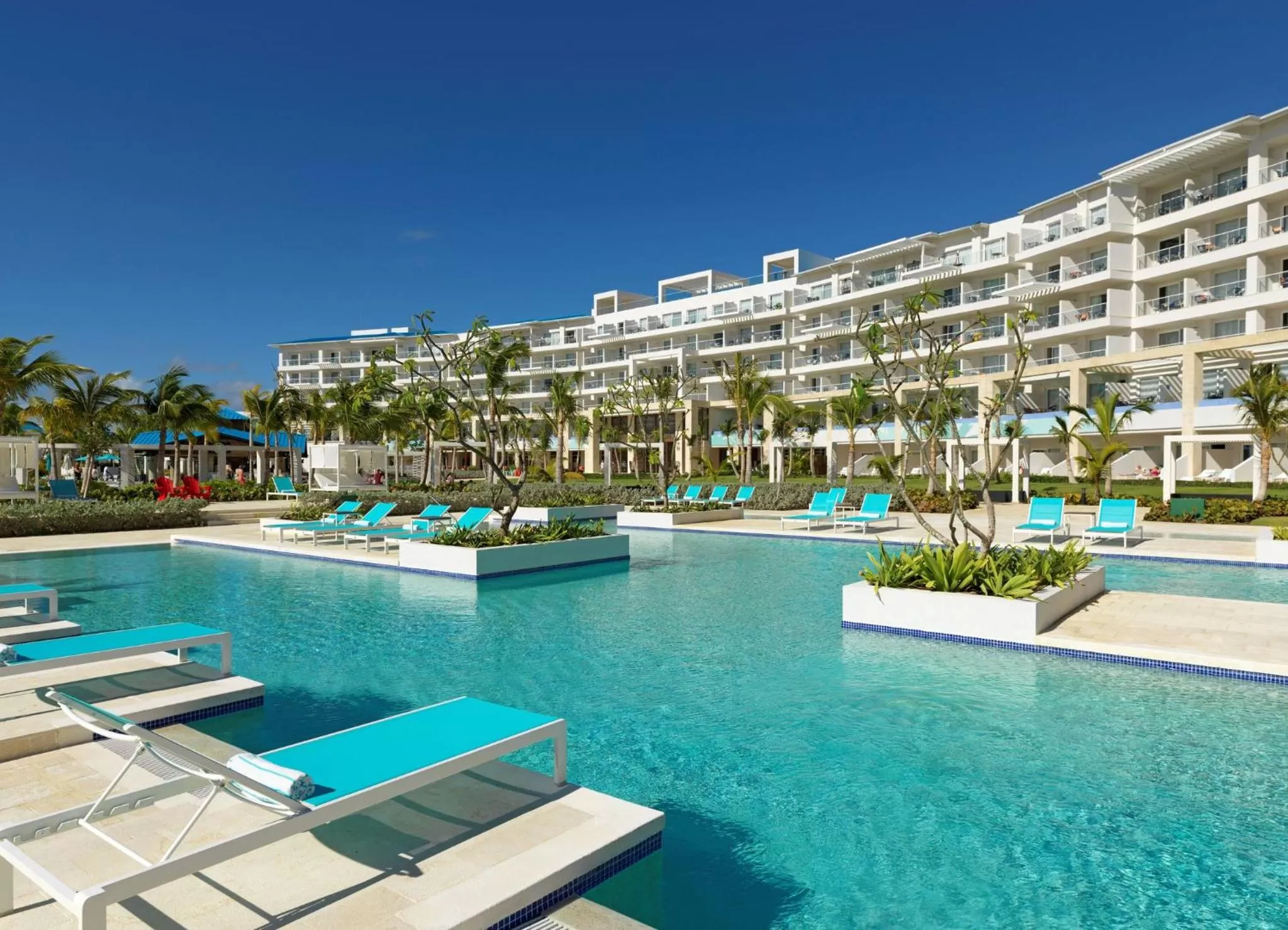 Swimming pool in Margaritaville Beach Resort Cap Cana Wave - An All-Inclusive Experience for All
