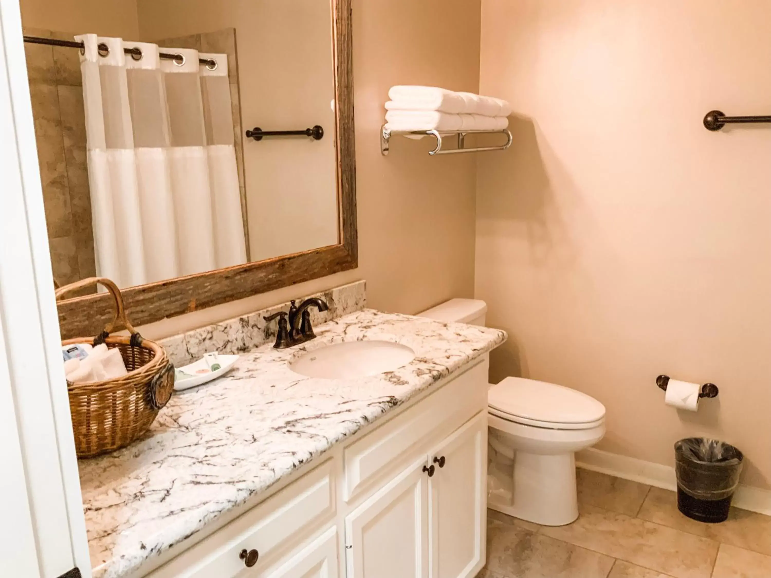 Bathroom in The Lodge at The Bluffs