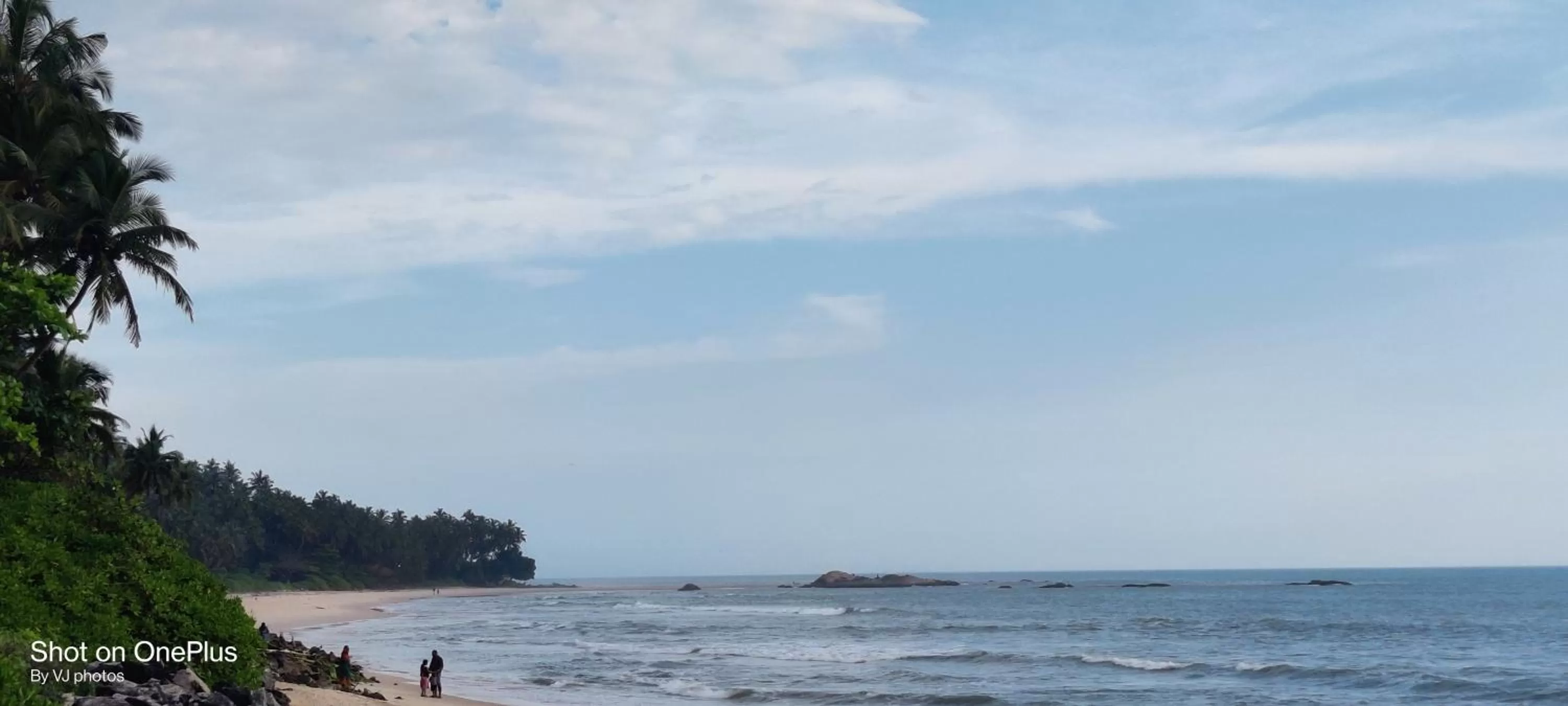 Beach in White Shell