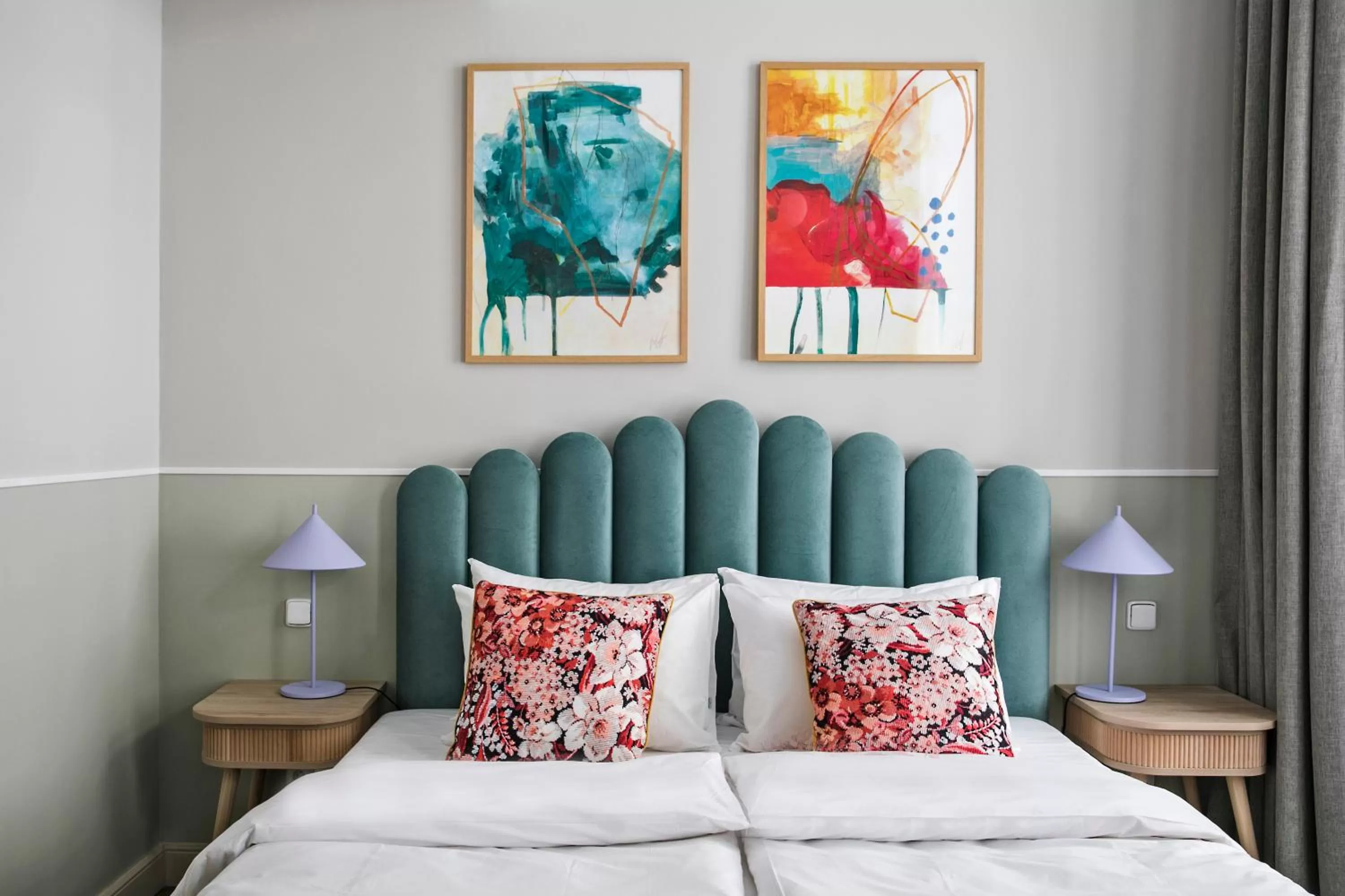 Bed in Numa Prague Flow