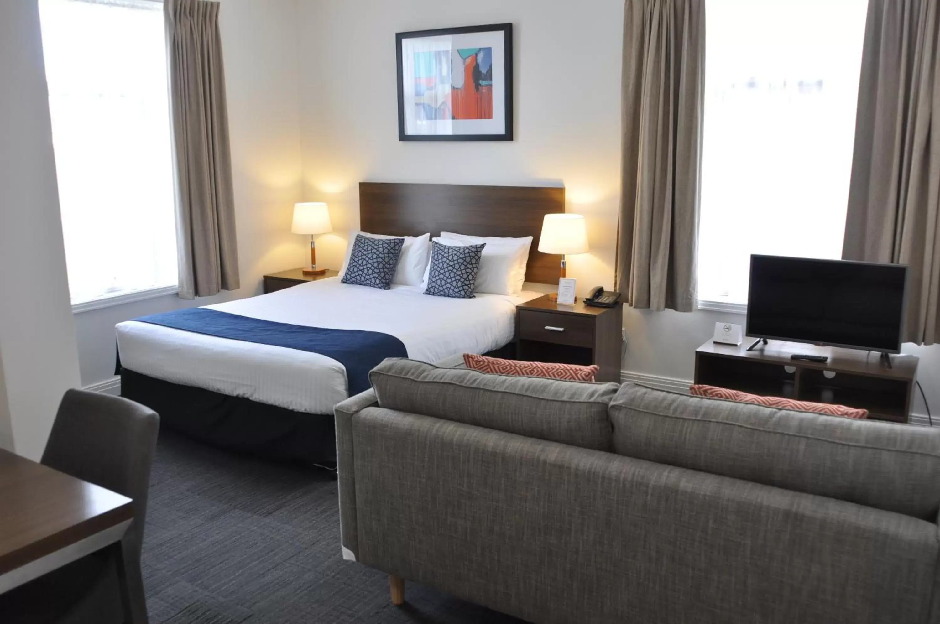 Living room, Bed in Quest Dandenong Living room, Bed in Quest Dandenong