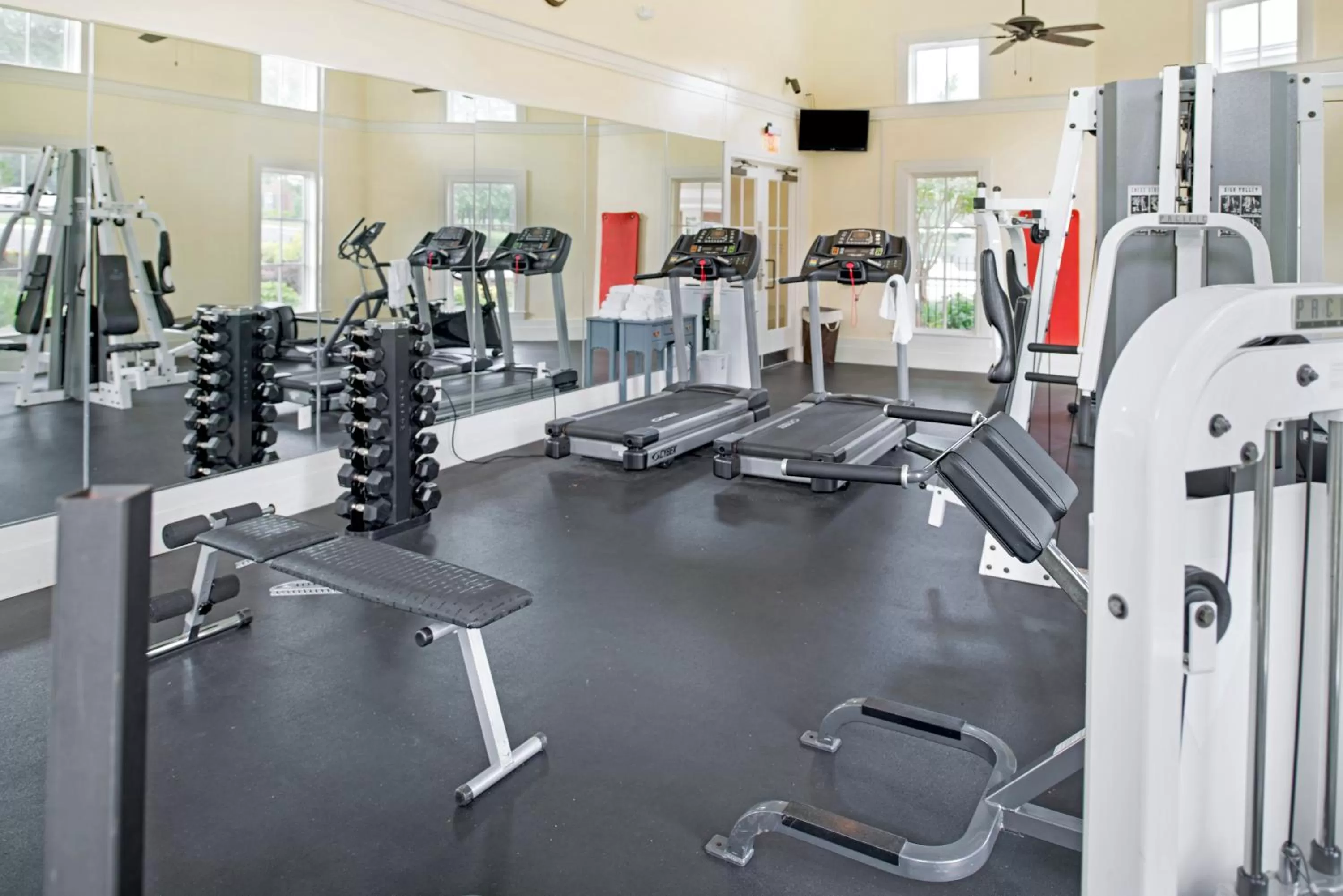 Fitness centre/facilities in Hilton Vacation Club Greensprings Williamsburg