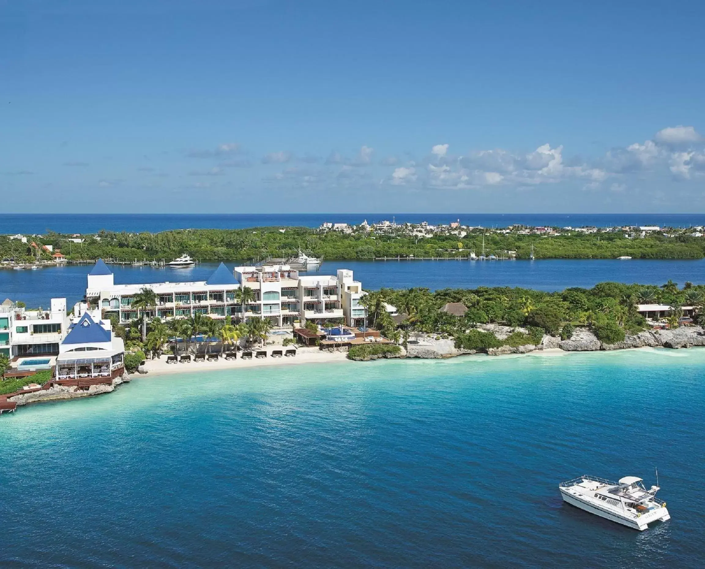 Facade/entrance, Bird's-eye View in Zoetry Villa Rolandi Isla Mujeres Cancun - All Inclusive