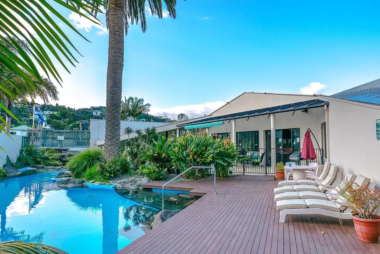 , Swimming Pool in Paihia Pacific Resort Hotel