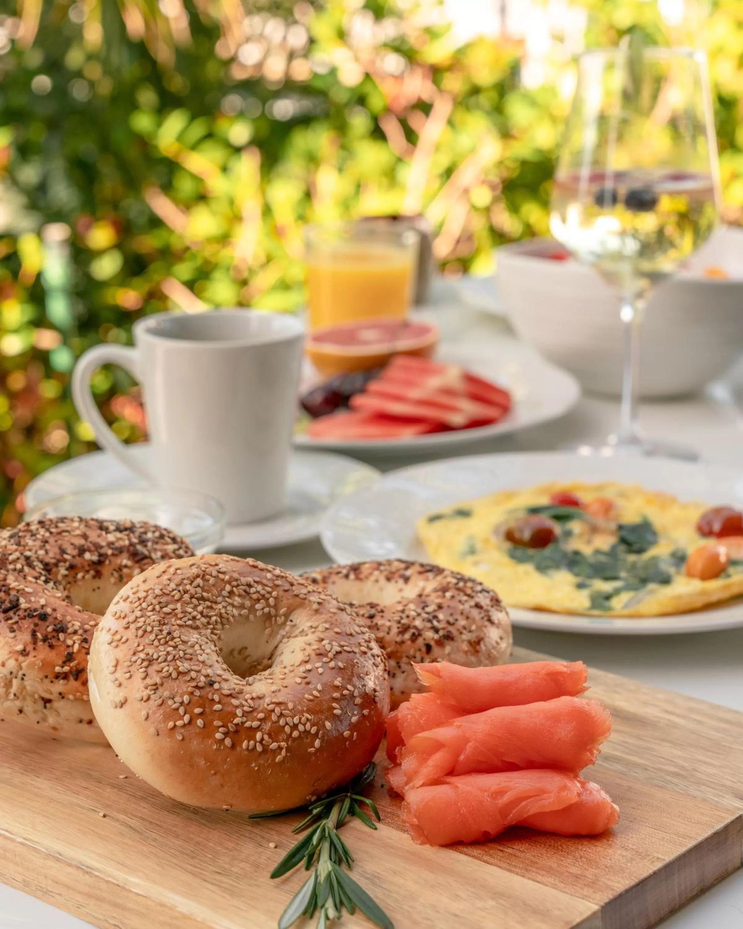 Food in The Altair Bay Harbor Hotel