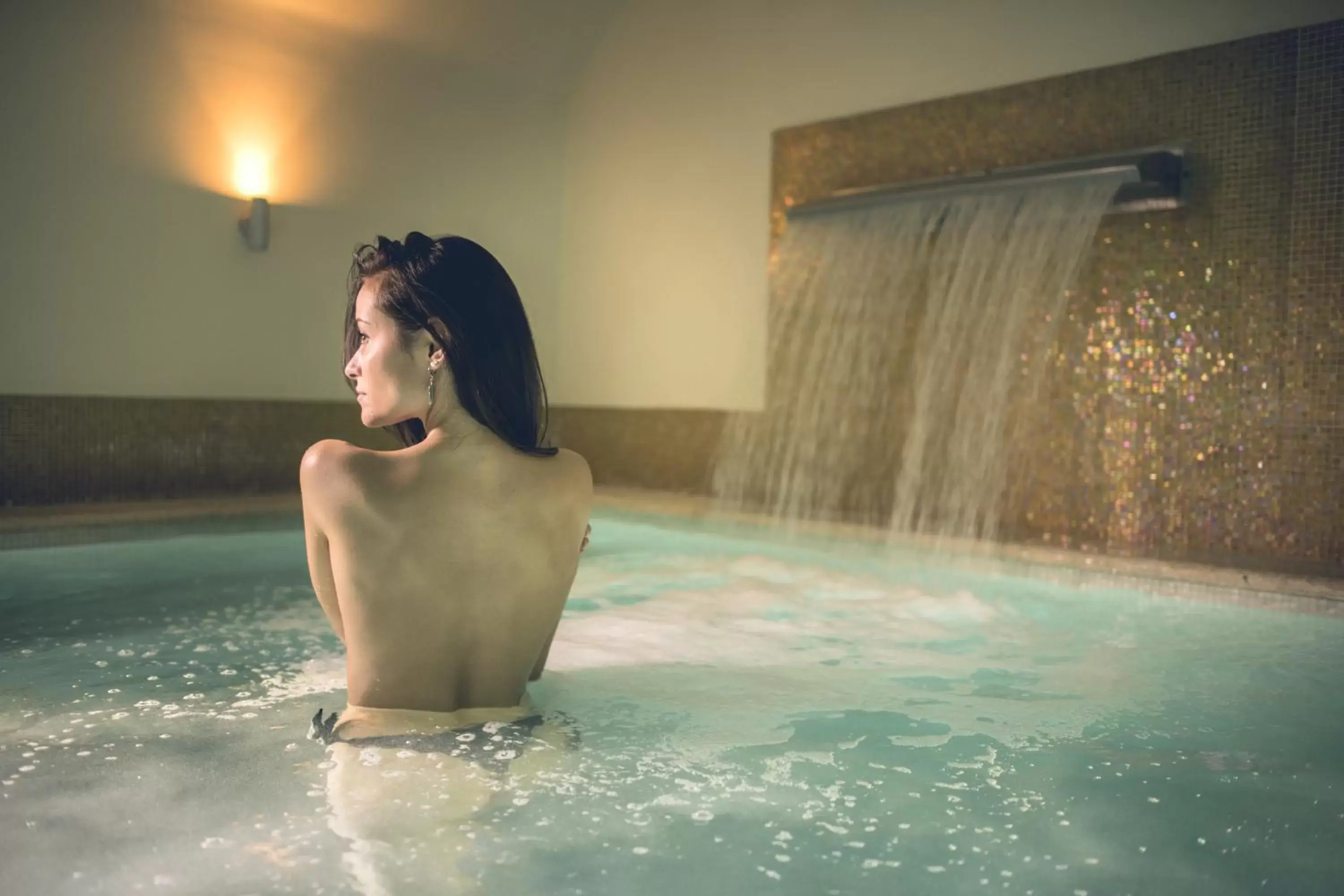 Hot Tub, Swimming Pool in Hotel Palazzo San Lorenzo & Spa