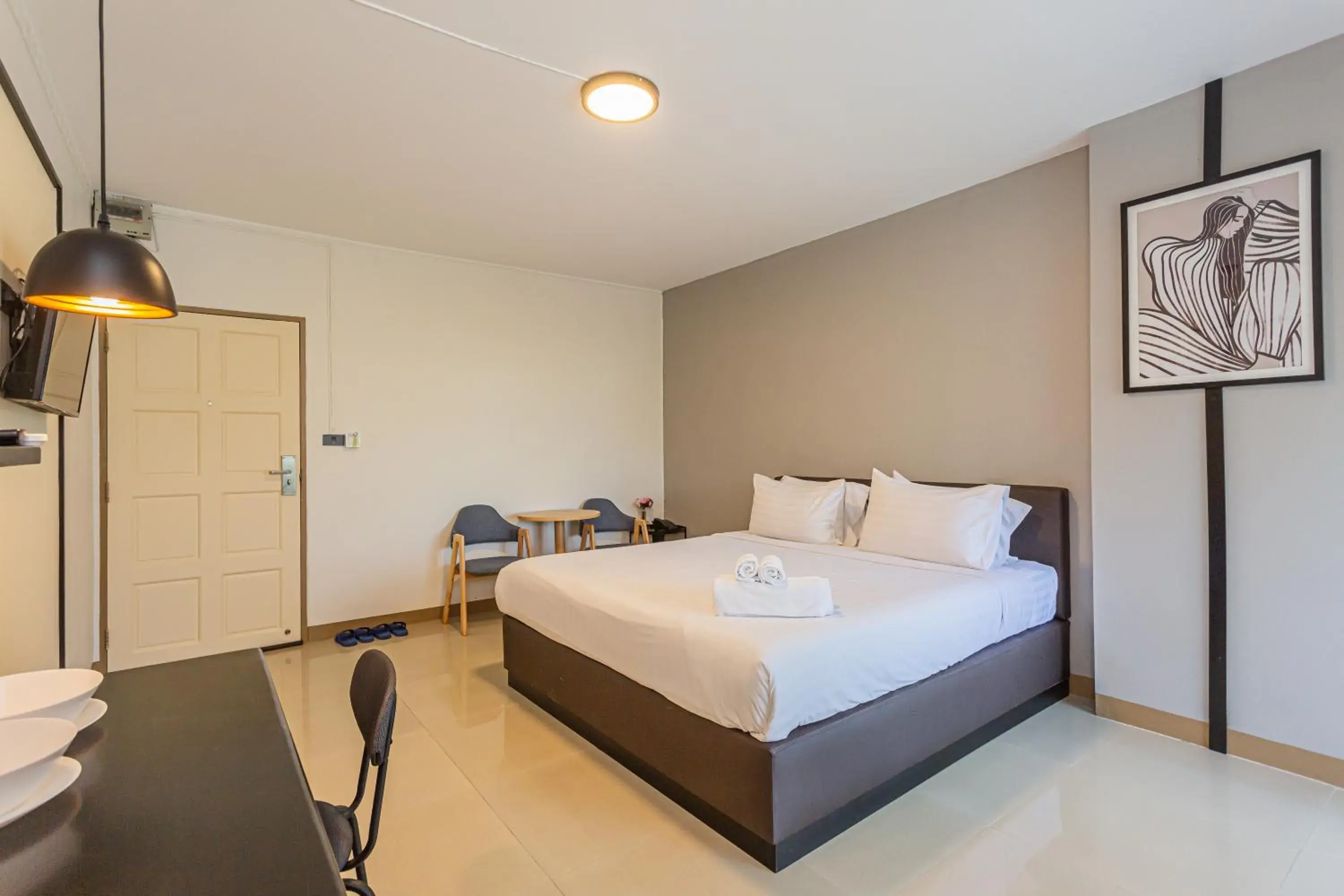 Photo of the whole room, Bed in CK2 Hotel Bangkok Photo of the whole room, Bed in CK2 Hotel Bangkok