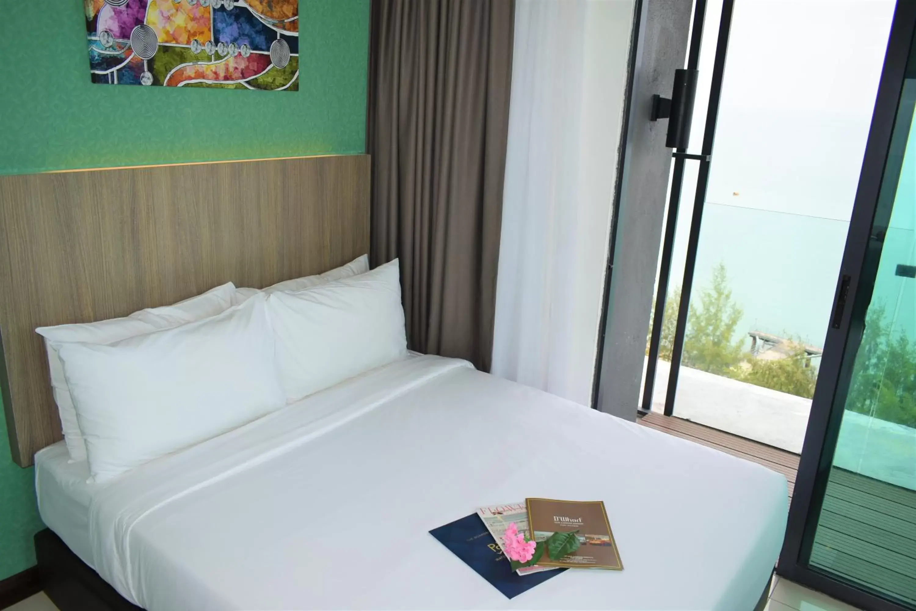 Bed in D'Wharf Hotel & Serviced Residence