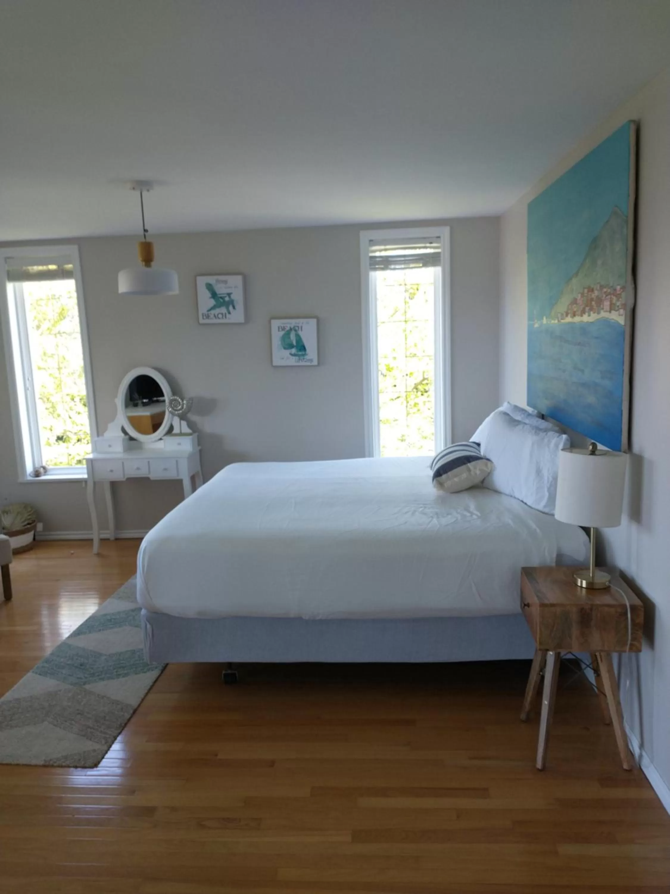 Bed in By the Bay Lavender Villa