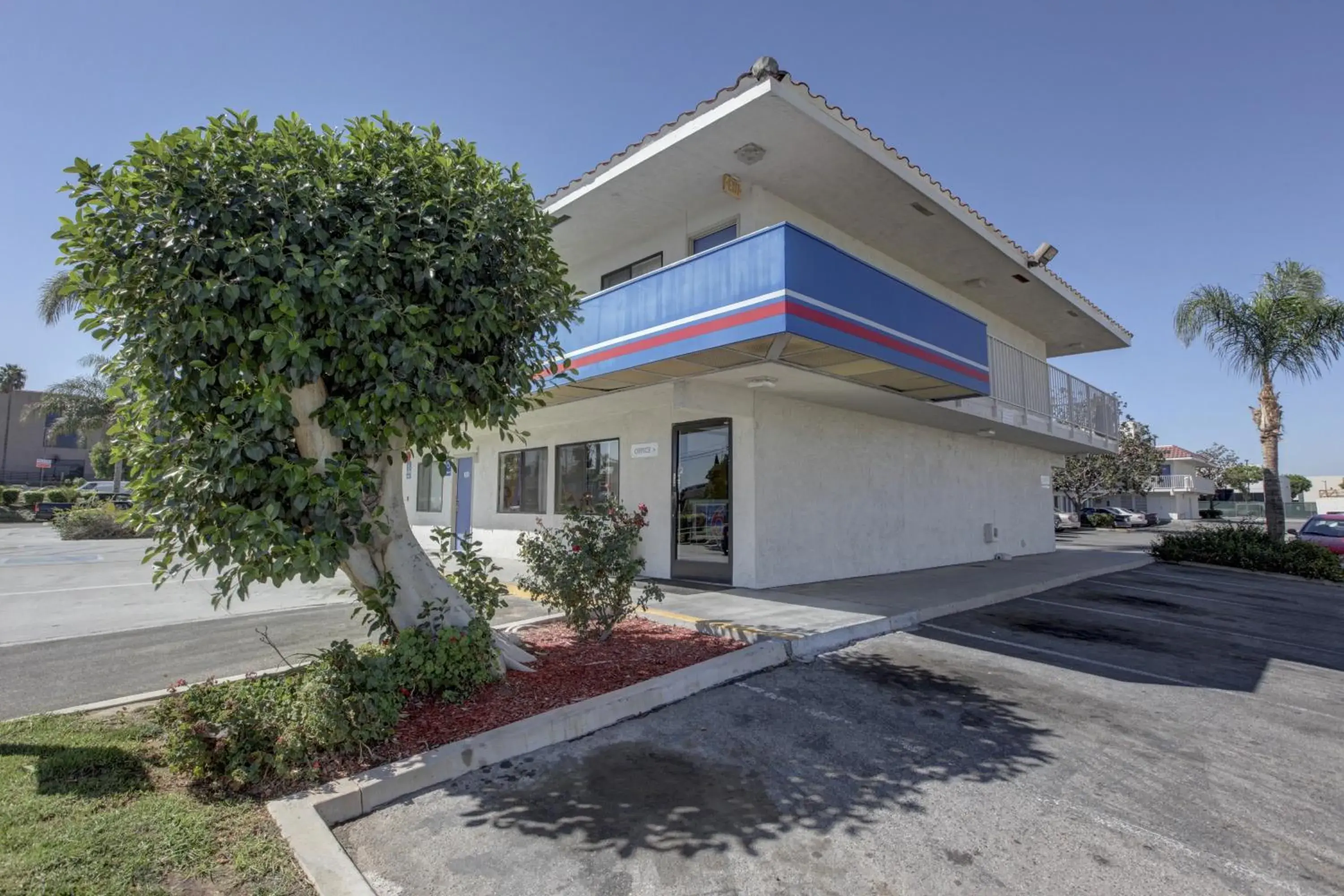 Facade/entrance, Property Building in Motel 6-Corona, CA