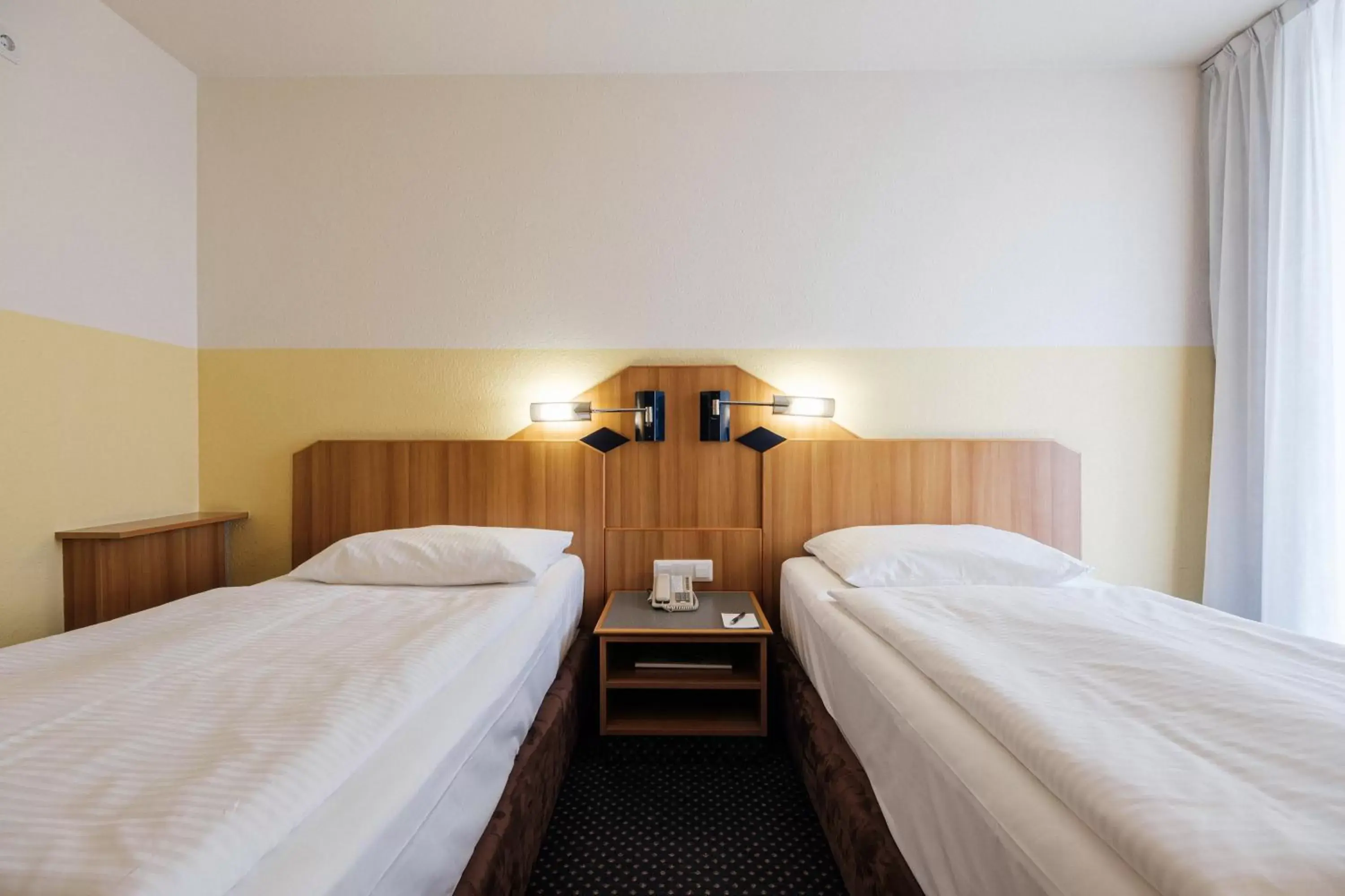 Bed in Hotel Residenz Pforzheim
